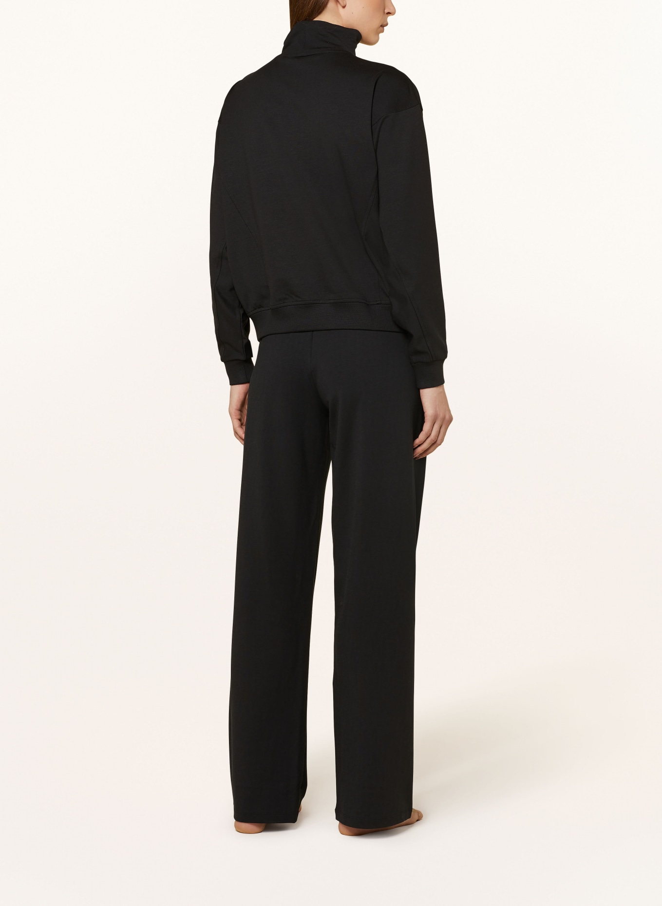 HUGO Lounge sweatshirt TALUA: BLACK