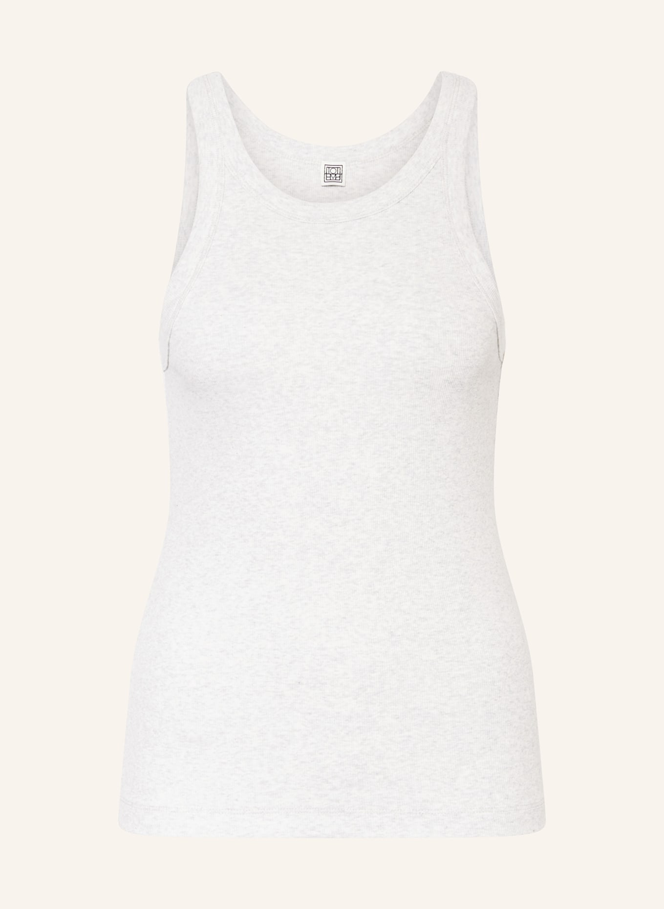 TOTEME Top, Color: LIGHT GRAY (Image 1)