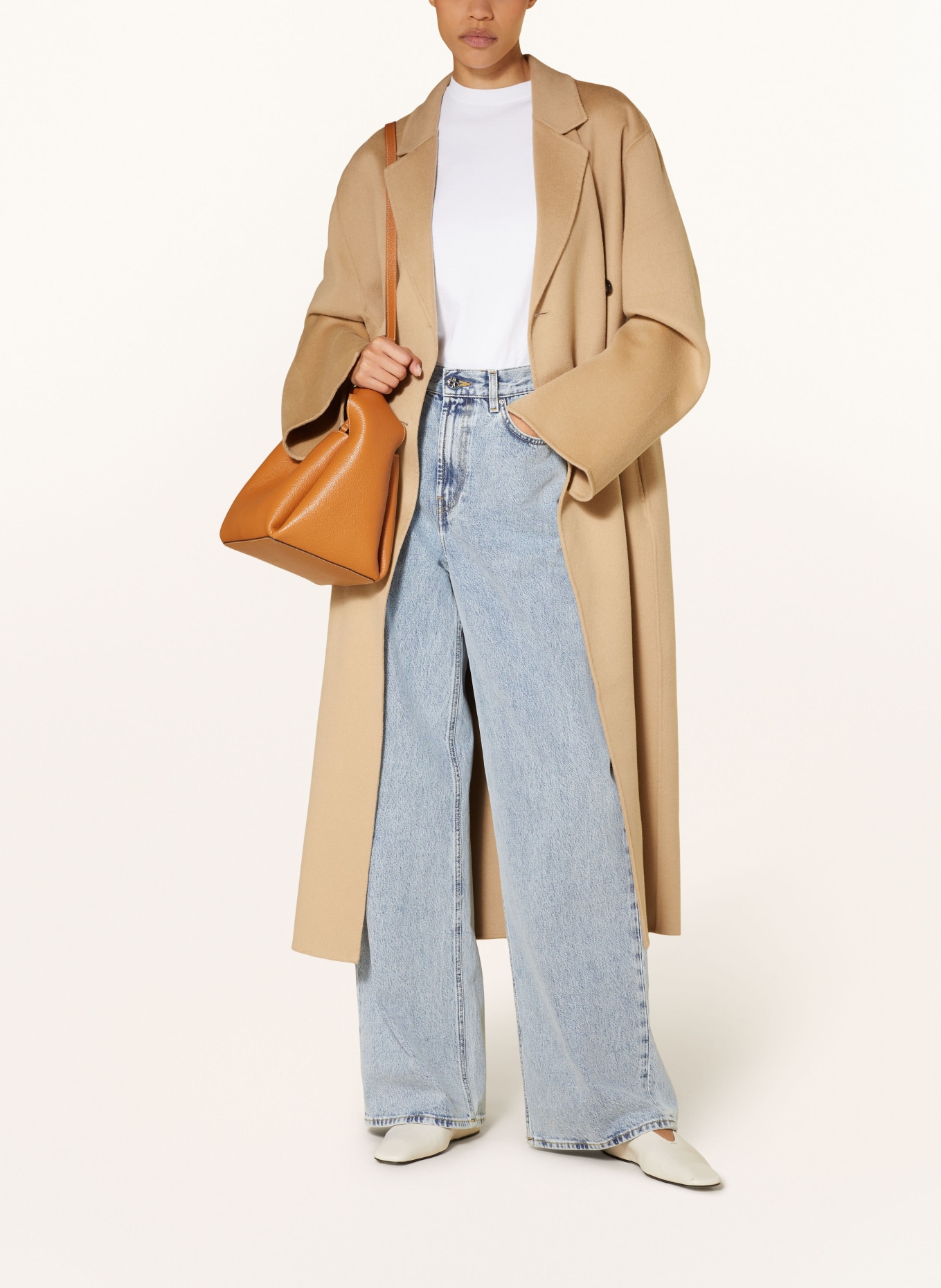 TOTEME Straight Jeans: 184 COOL BLUE