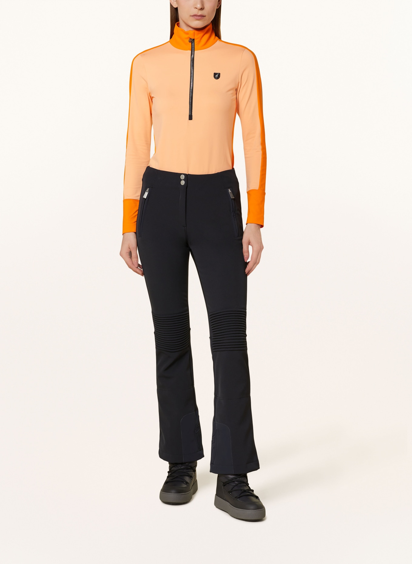 toni sailer Midlayer ELEONORE: ORANGE / HELLORANGE