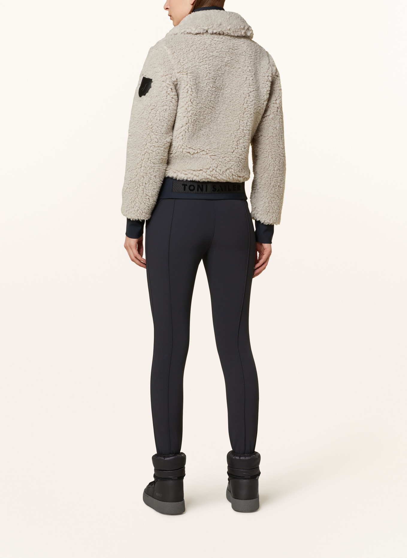 toni sailer Midlayer-Jacke SISU: HELLGRAU / SCHWARZ