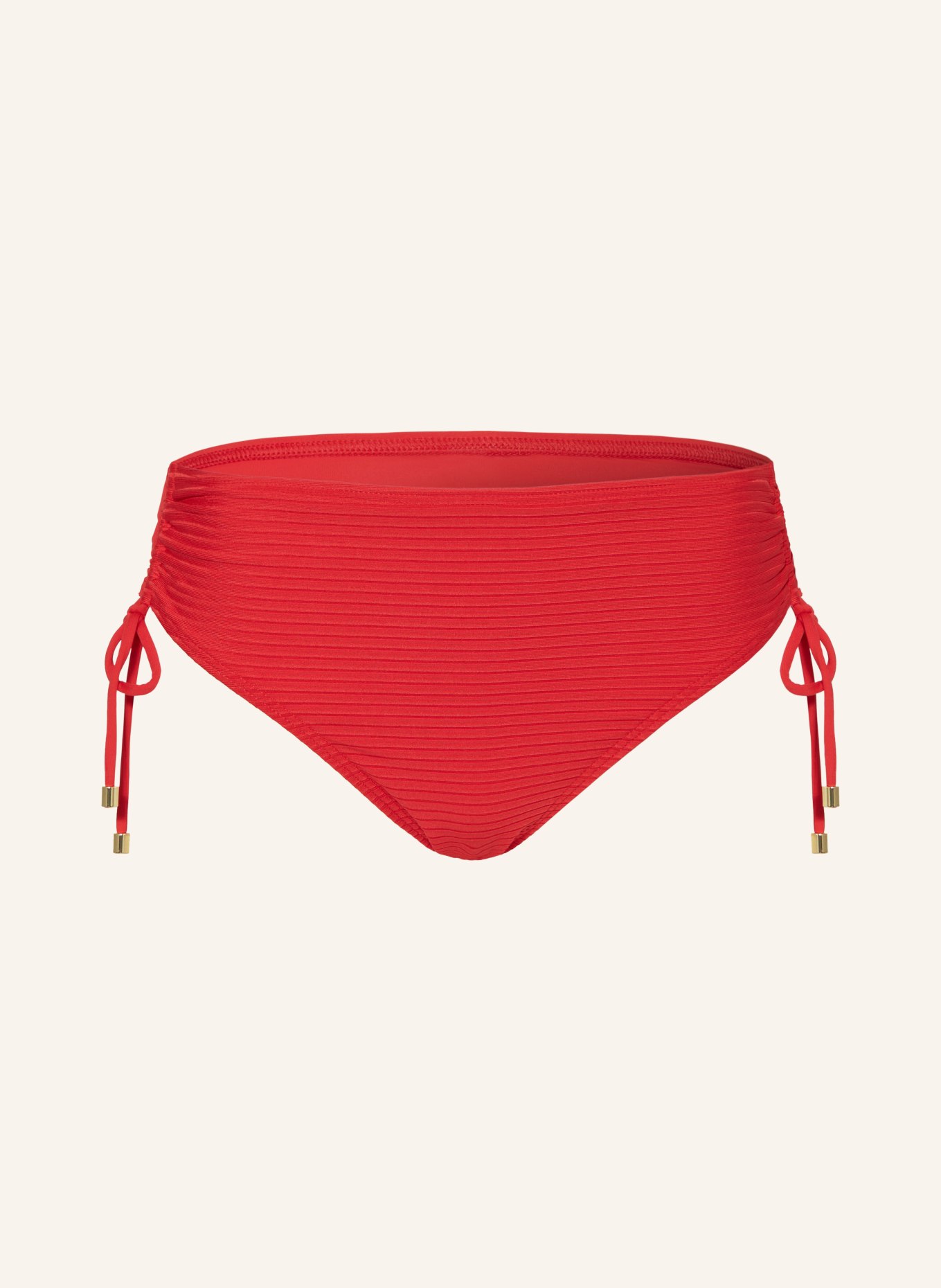 CYELL Dół od bikini z wysokim stanem SCARLETT, Kolor: CZERWONY (Obrazek 1)