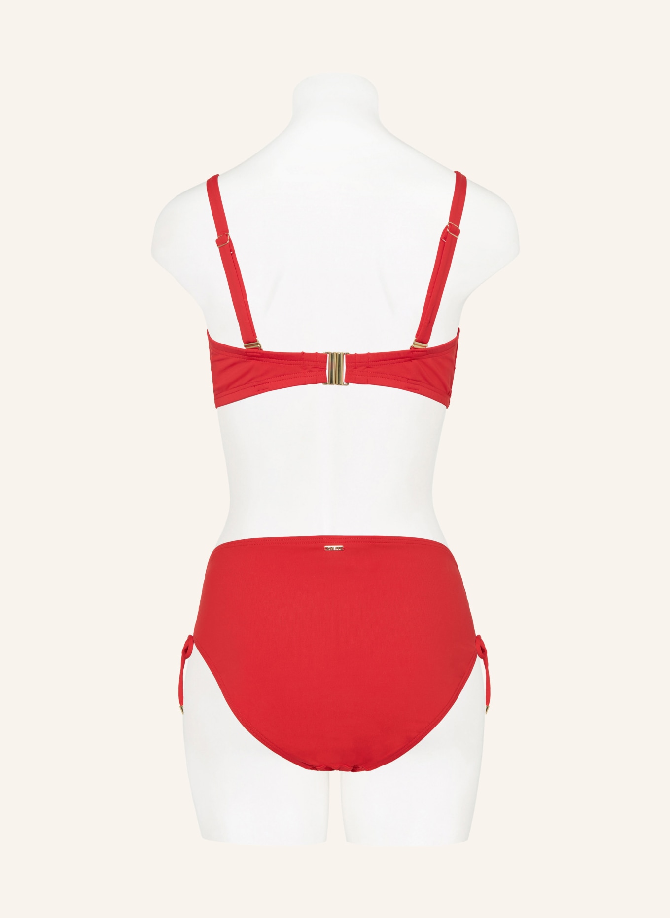 CYELL High waist bikini bottoms SCARLETT, Color: RED (Image 3)
