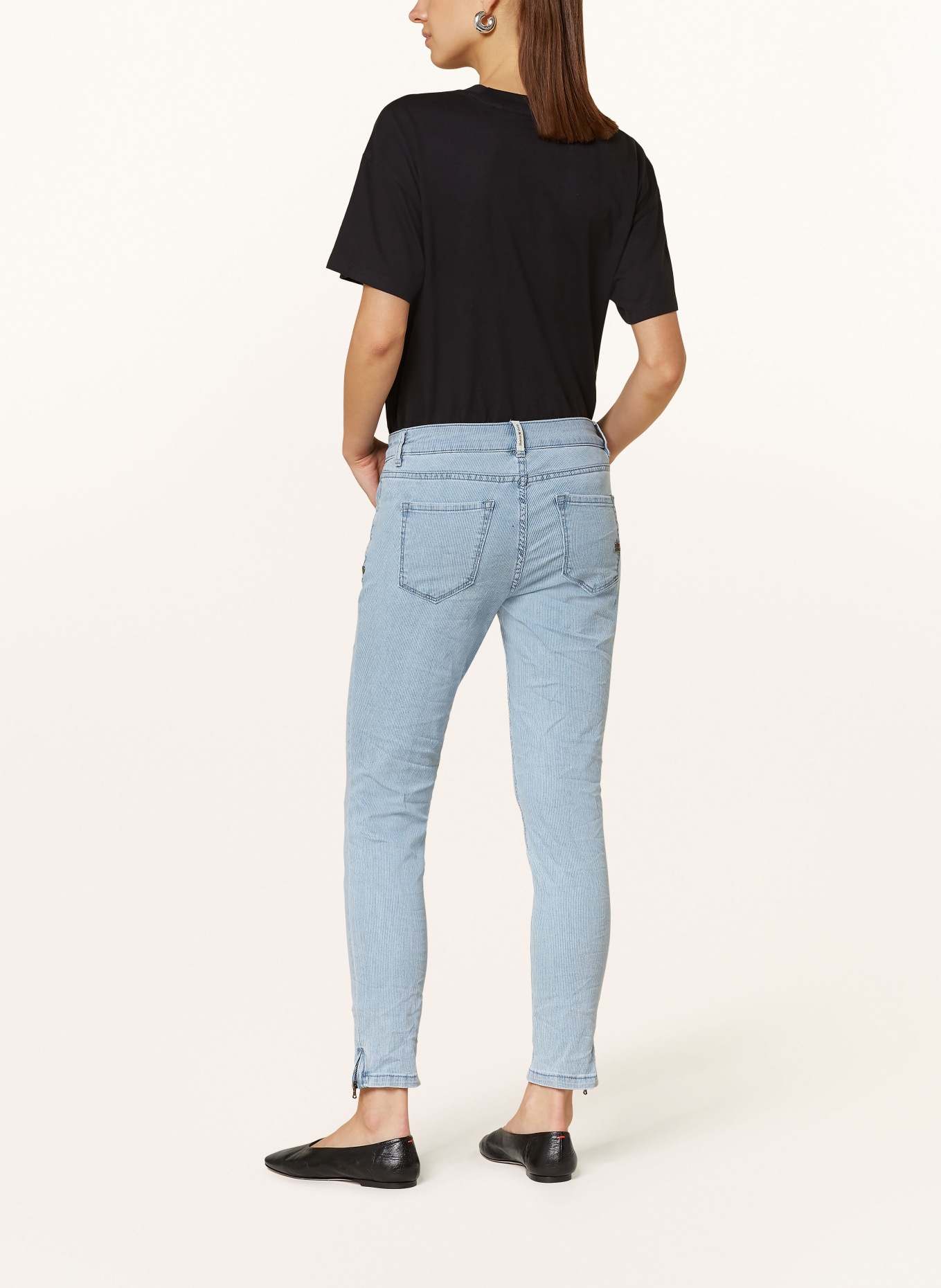 Buena Vista Skinny jeans ITALY, Color: 7046 light stripe (Image 3)