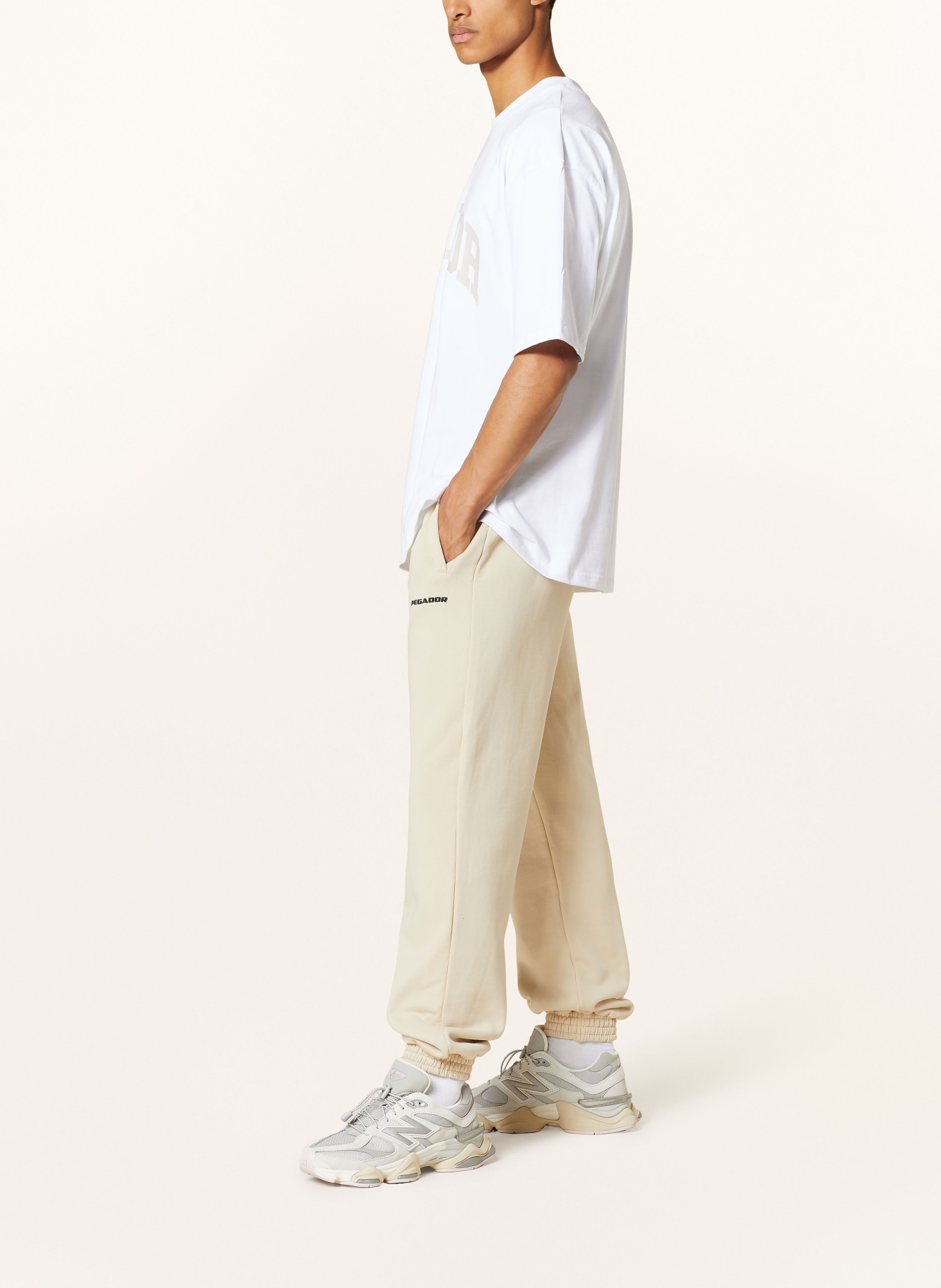 PEGADOR Spodnie dresowe, Kolor: KREMOWY (Obrazek 4)