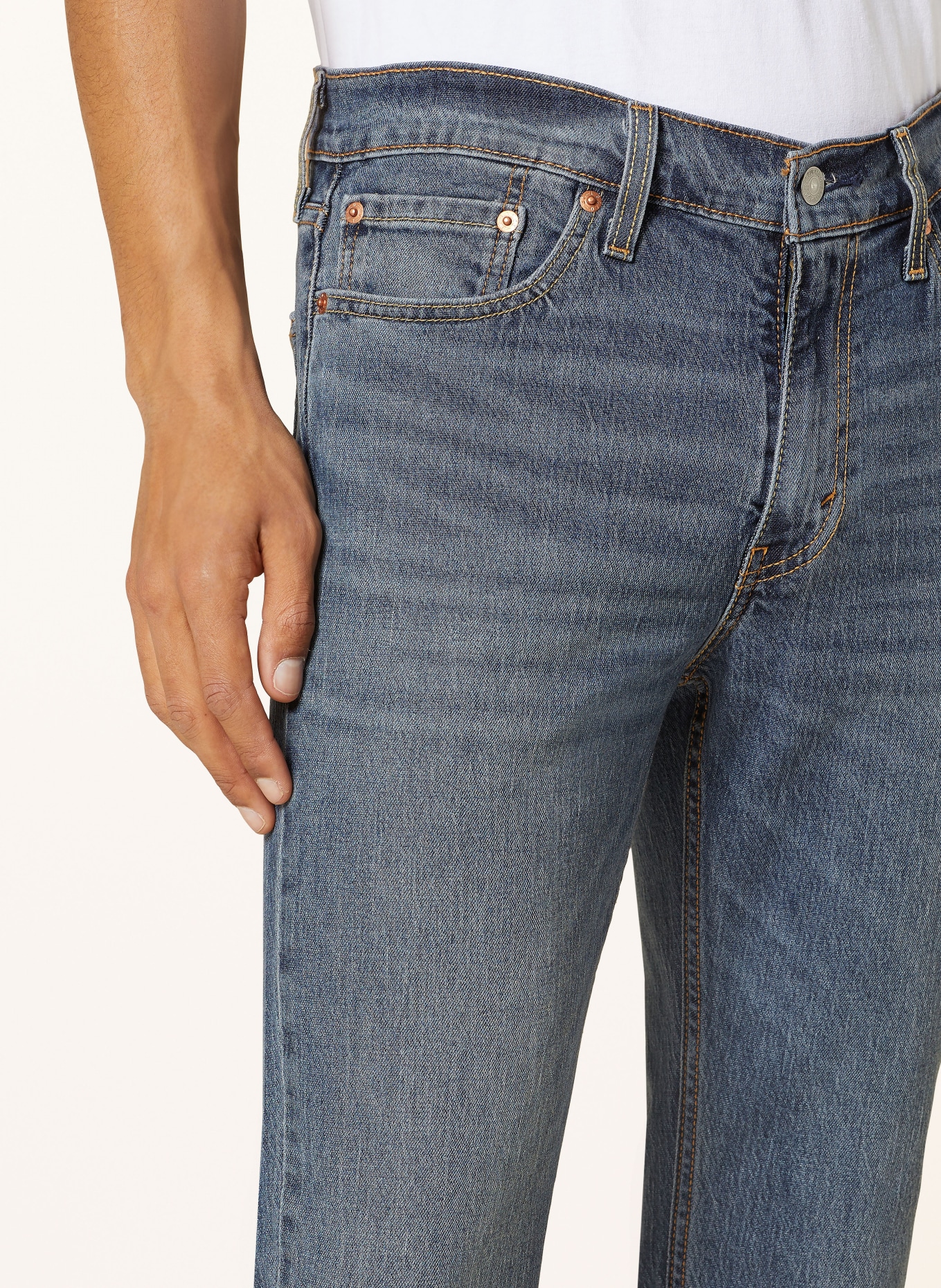 Levi's® Jeans 511 slim fit, Color: 83 Dark Indigo - Worn In (Image 5)
