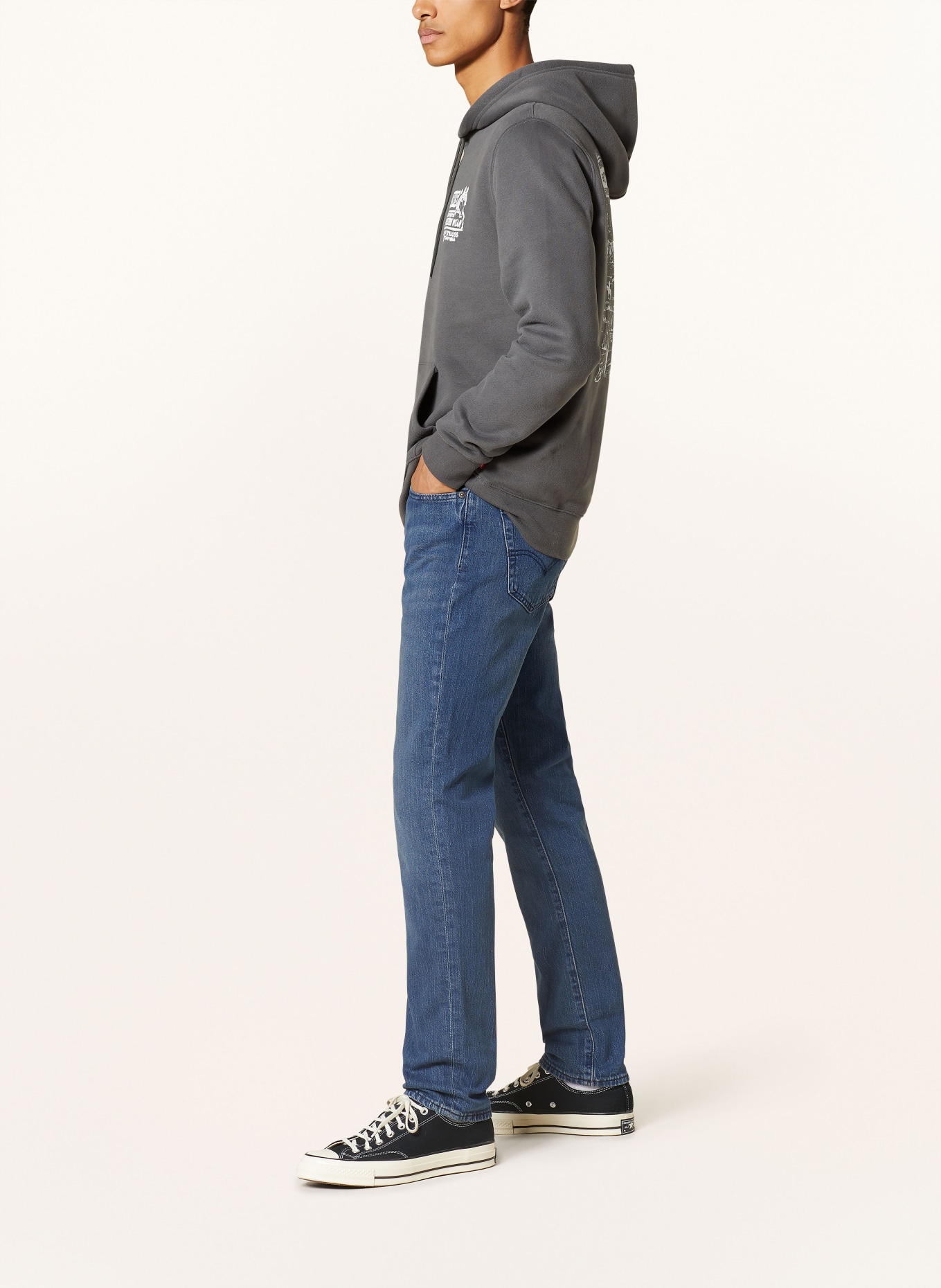 Levi's® Jeans 511 SLIM Slim Fit, Farbe: 60 Dark Indigo - Worn In (Bild 4)