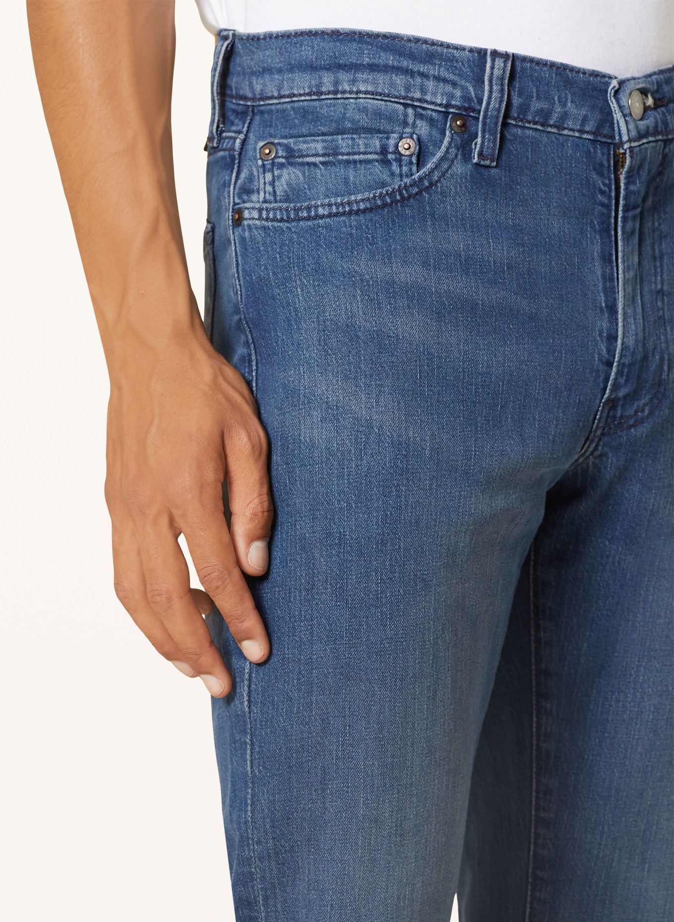 Levi's® Jeans 511 SLIM slim fit, Color: 60 Dark Indigo - Worn In (Image 6)