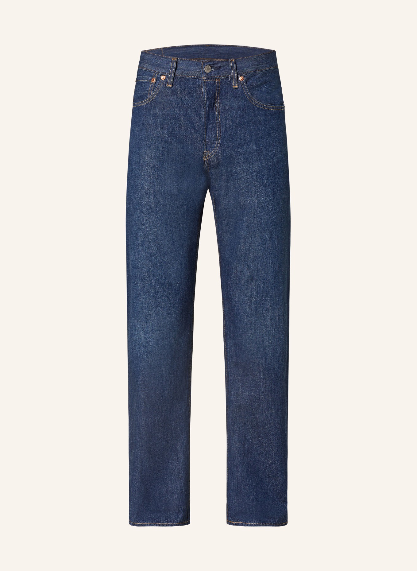 Levi's® Jeans 501 Regular Fit, Farbe: 02 Dark Indigo - Worn In (Bild 1)