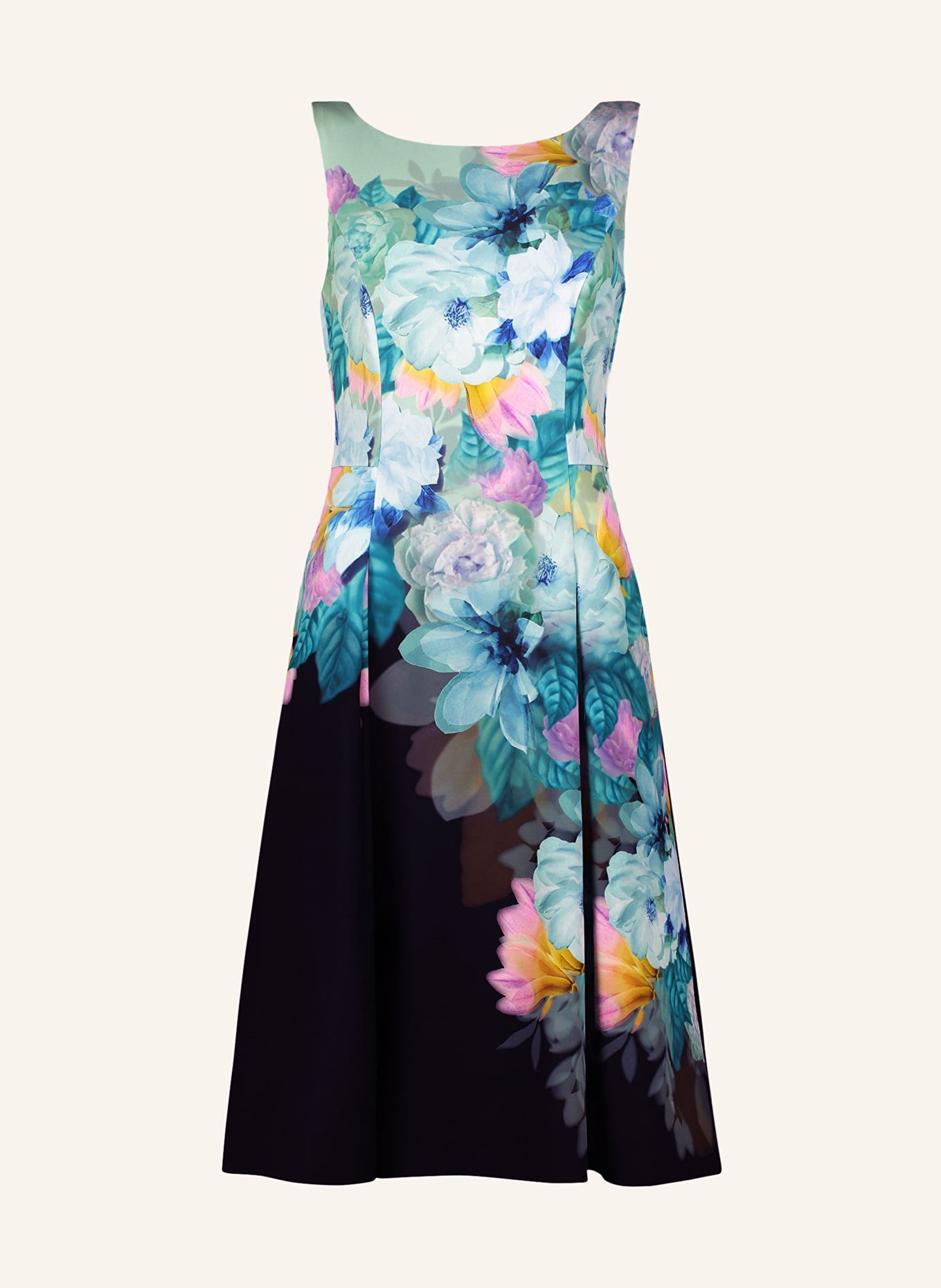 Vera Mont Cocktail dress, Color: MINT/ DARK BLUE/ PURPLE (Image 1)