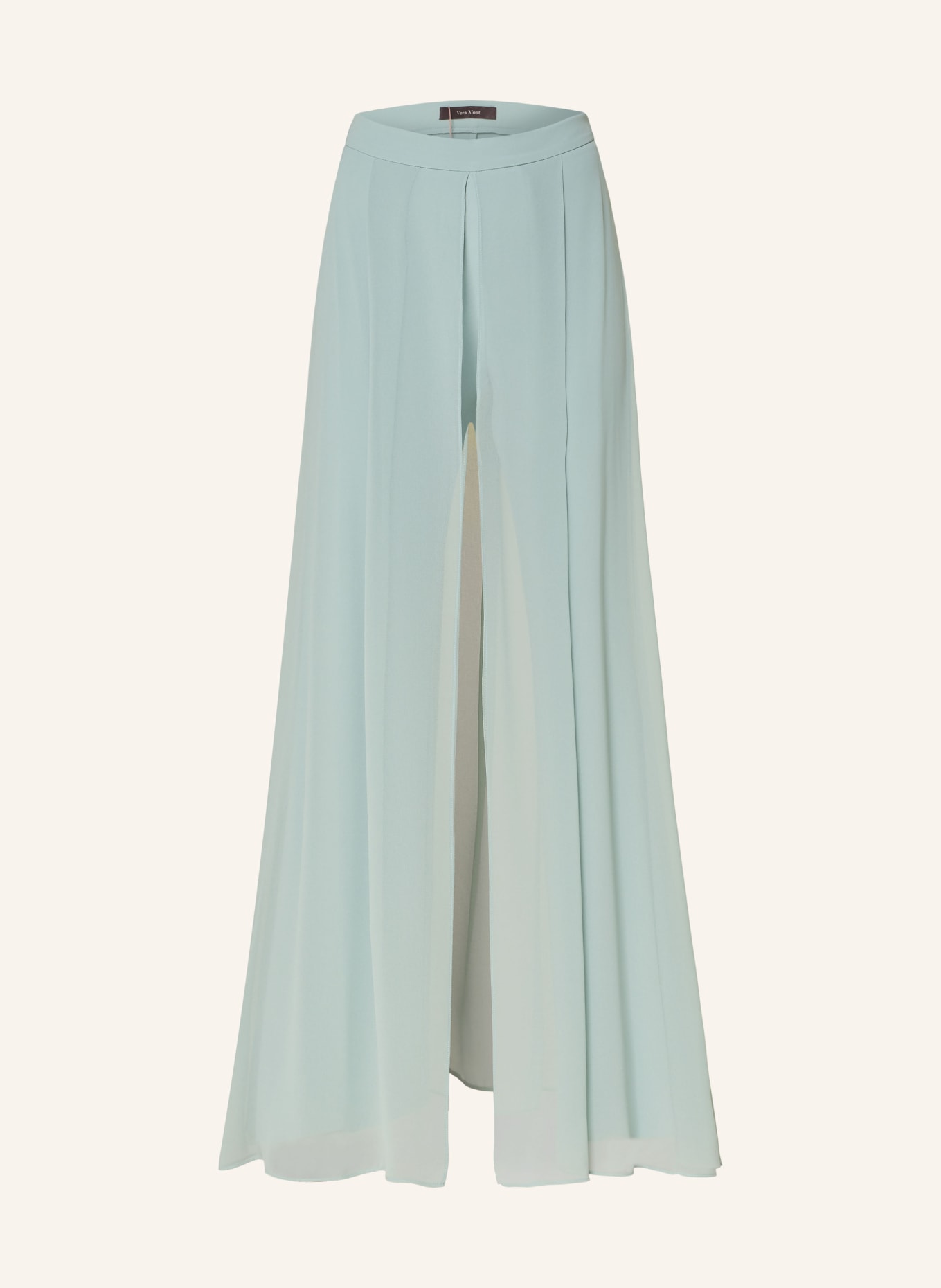 Vera Mont Wide leg trousers made of jersey, Color: MINT (Image 1)