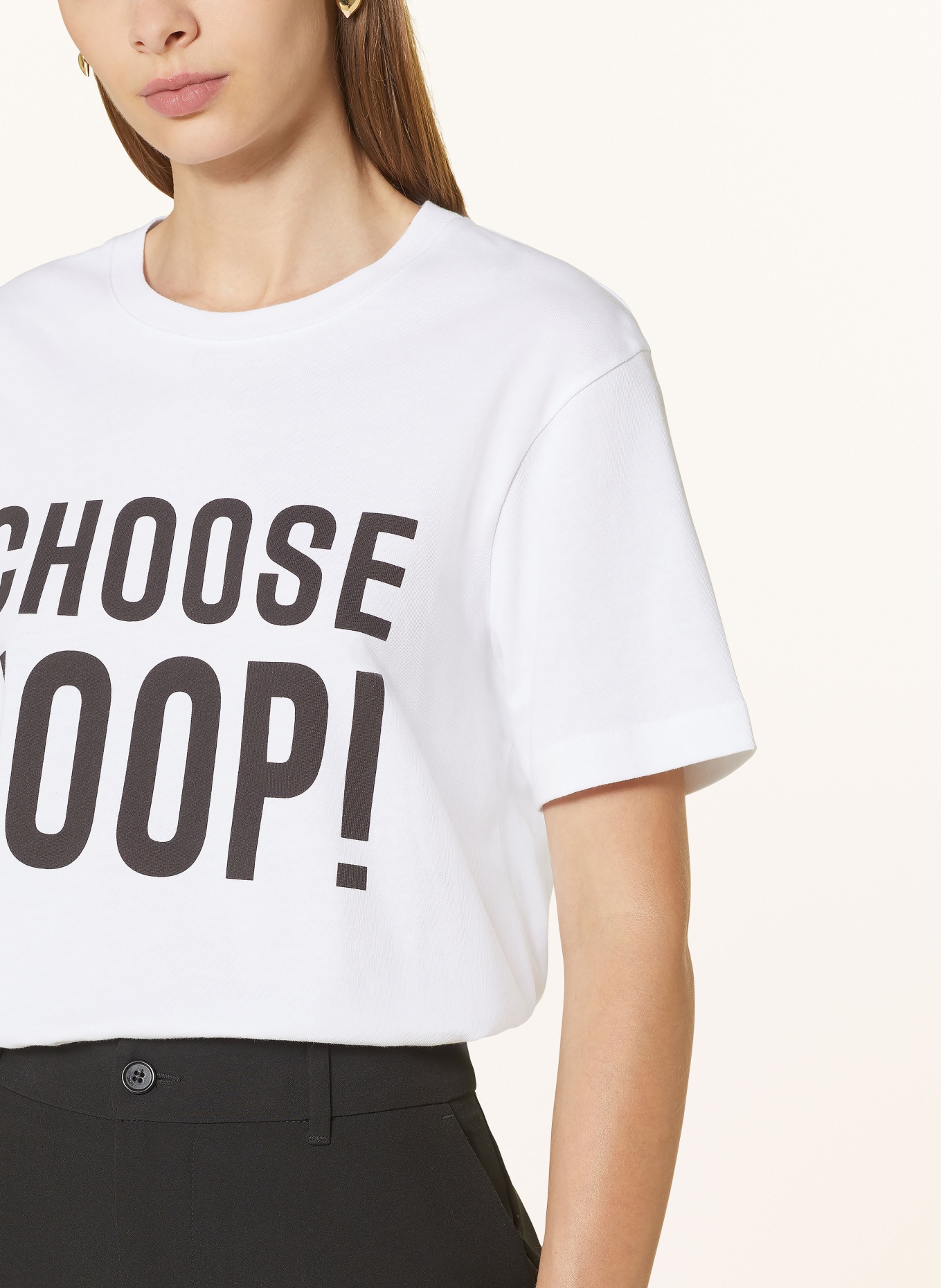 JOOP! T-Shirt, Farbe: WEISS/ SCHWARZ (Bild 4)