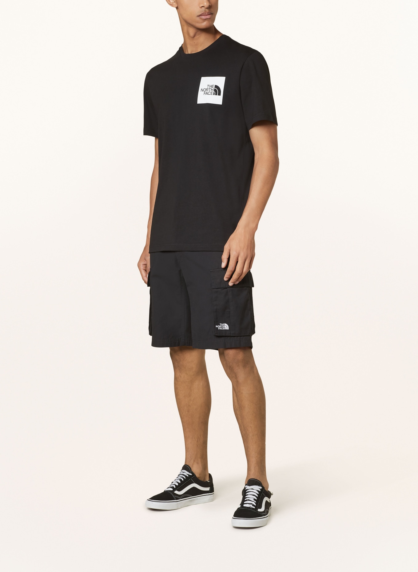 THE NORTH FACE Cargo shorts ANTICLINE, Color: BLACK (Image 2)