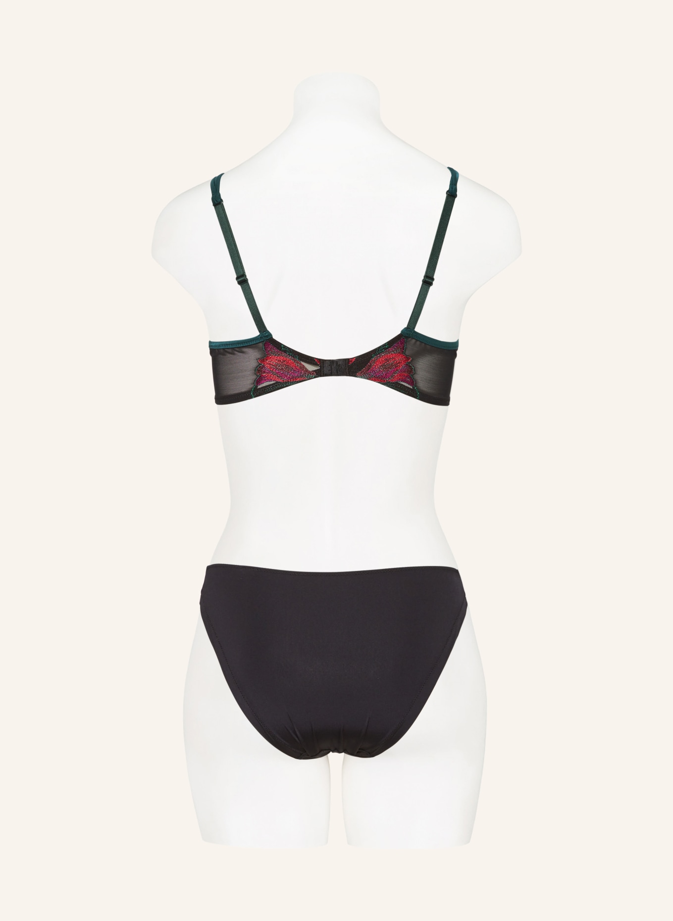 MARIE JO Schalen-BH YOLY: SCHWARZ / ROT / LILA