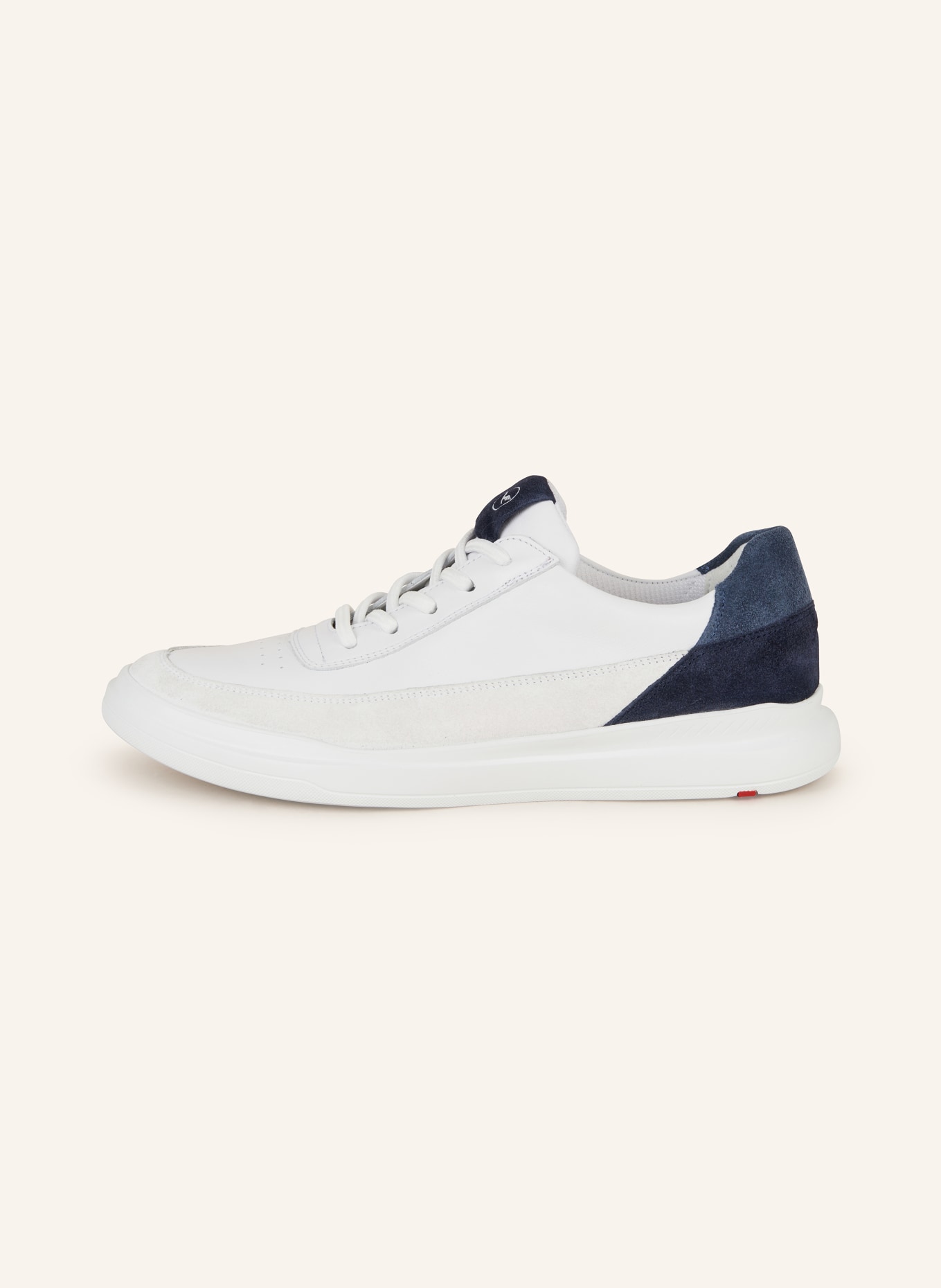 LLOYD Sneakers ARIO, Color: WHITE/ DARK BLUE (Image 4)