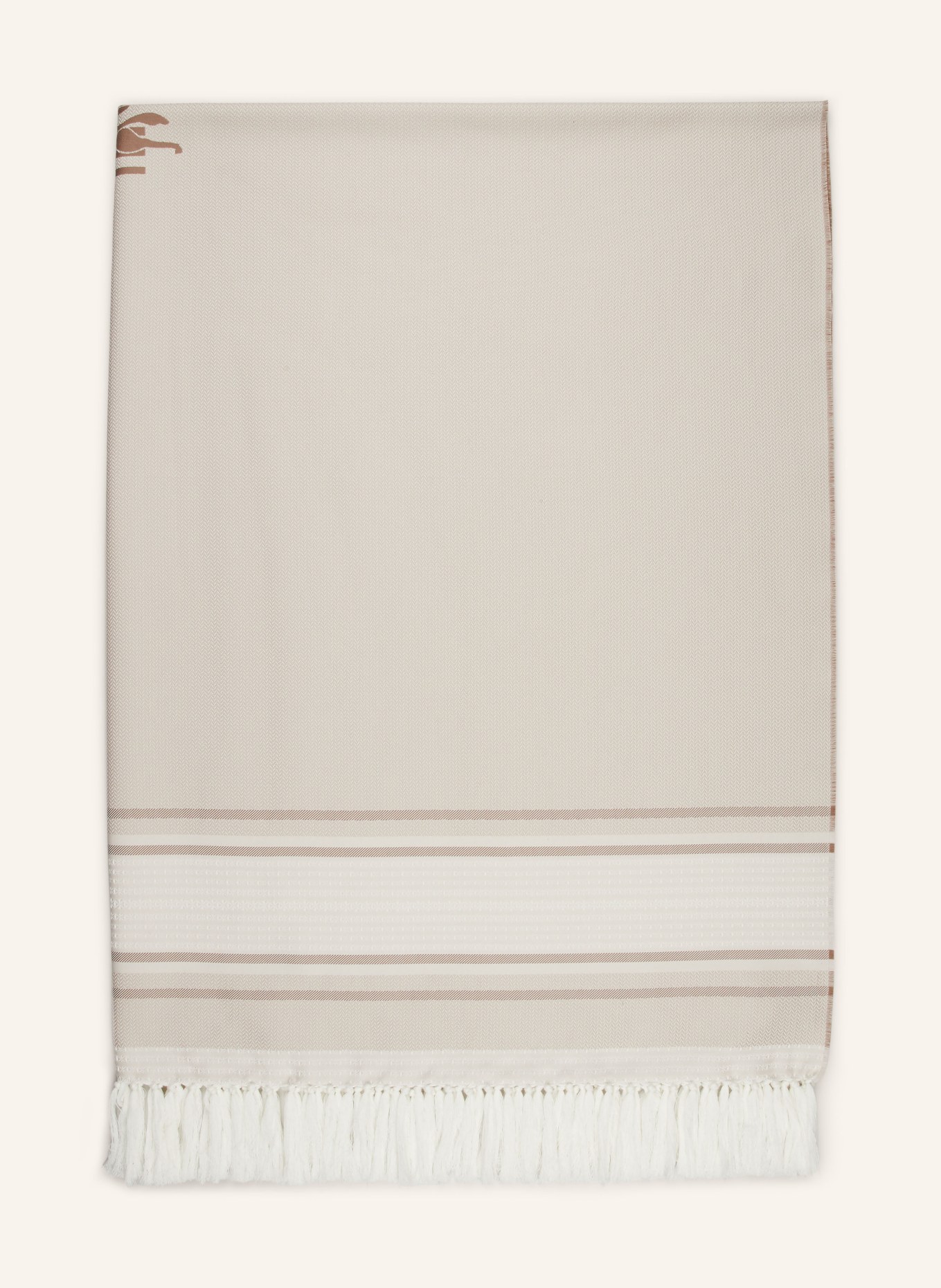 ETRO Home Throw, Color: BEIGE/ LIGHT BROWN (Image 2)