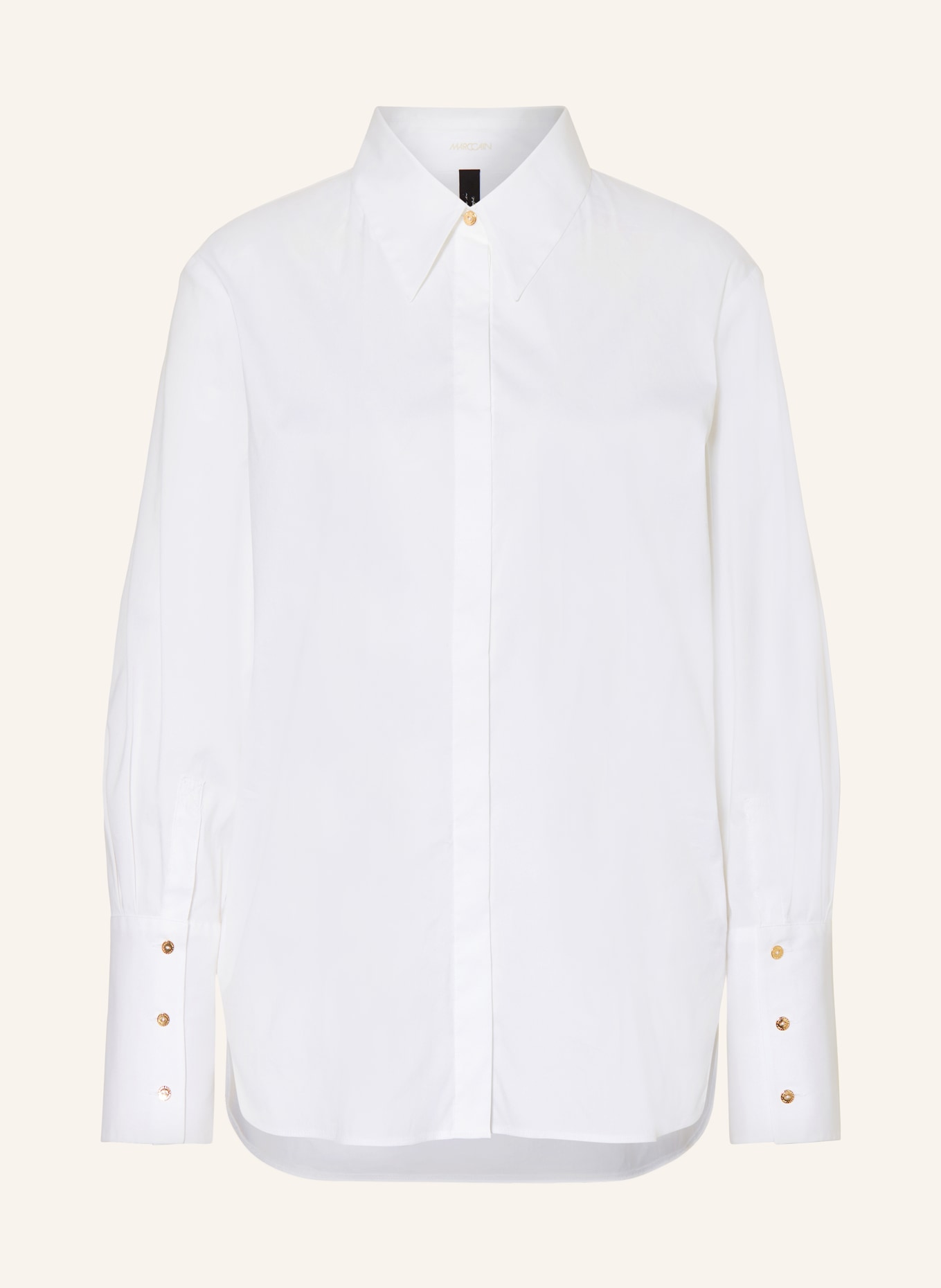 MARC CAIN Shirt blouse, Color: WHITE (Image 1)