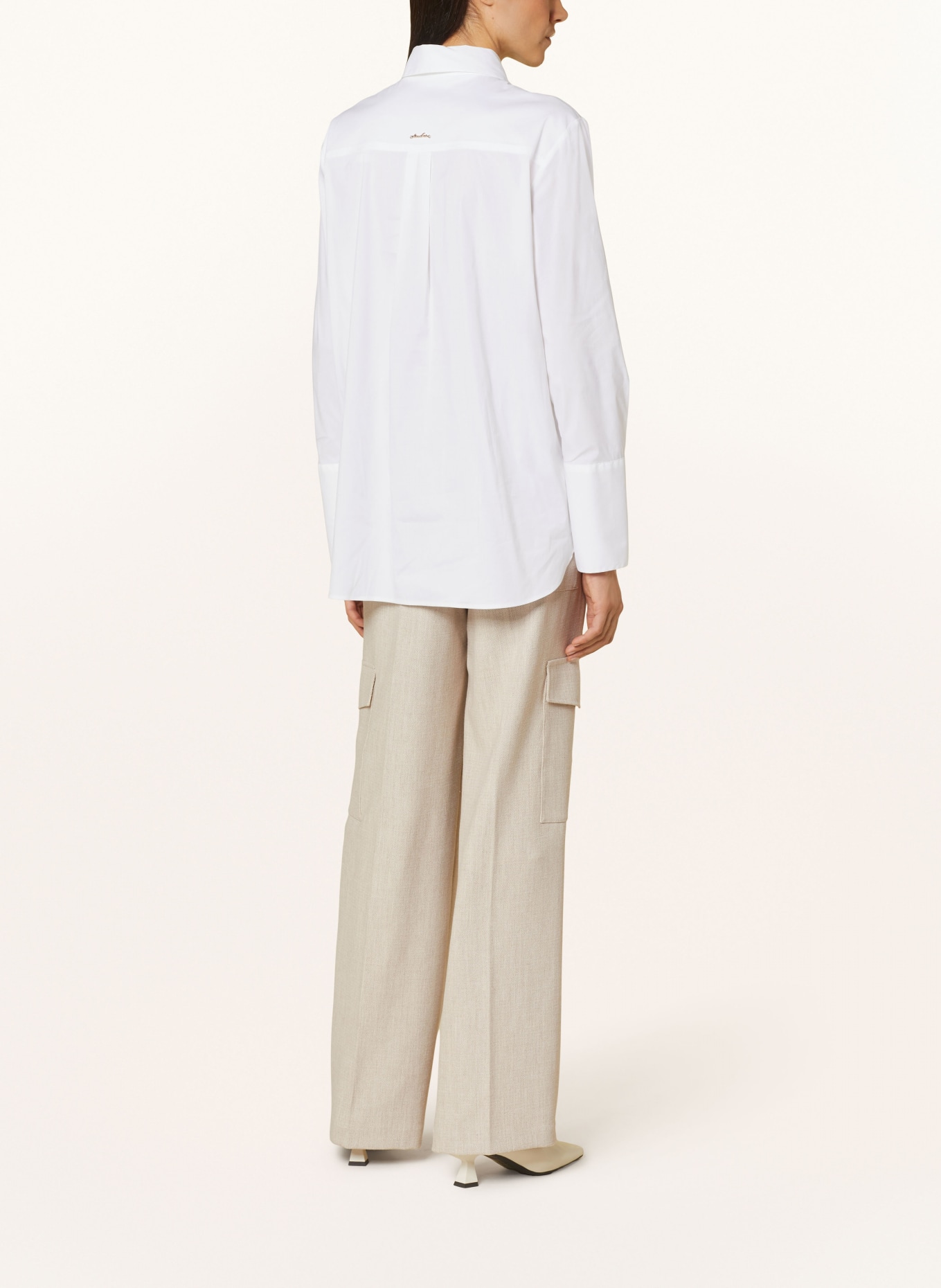 MARC CAIN Shirt blouse, Color: WHITE (Image 3)