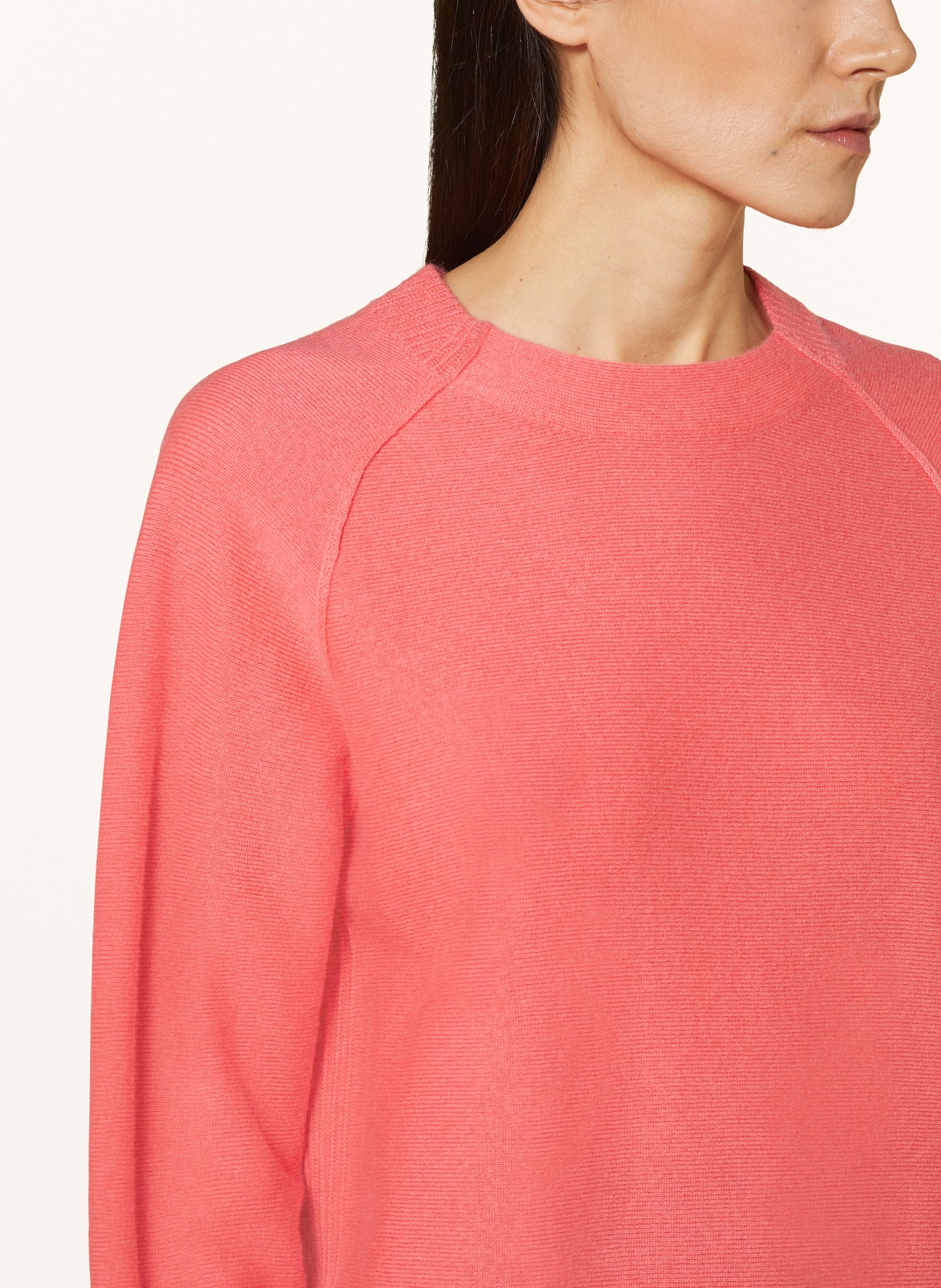 MARC CAIN Sweter: 240 neon soft coral