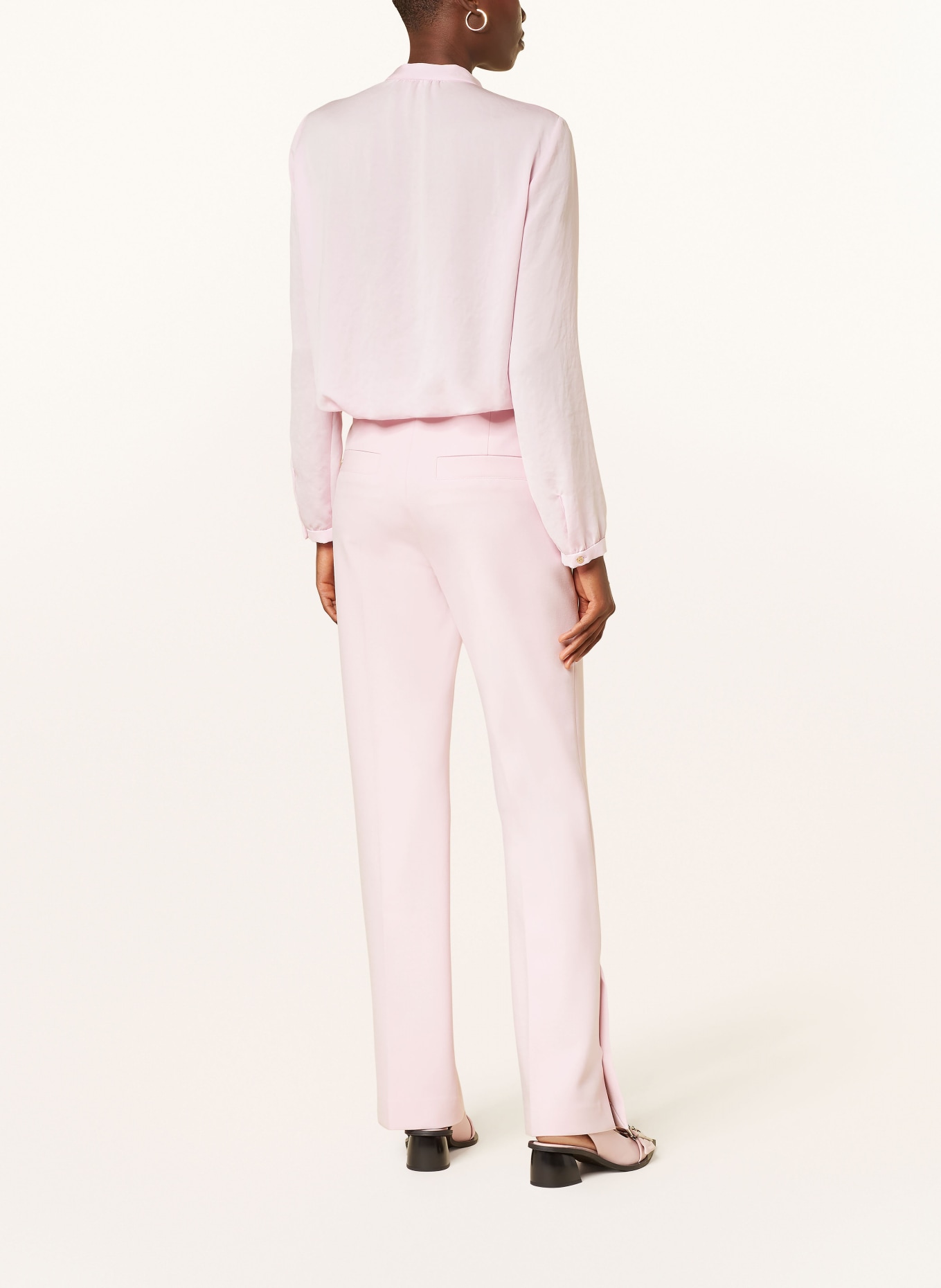 MARC CAIN Bow-tie blouse, Color: 250 bright rose tan (Image 3)