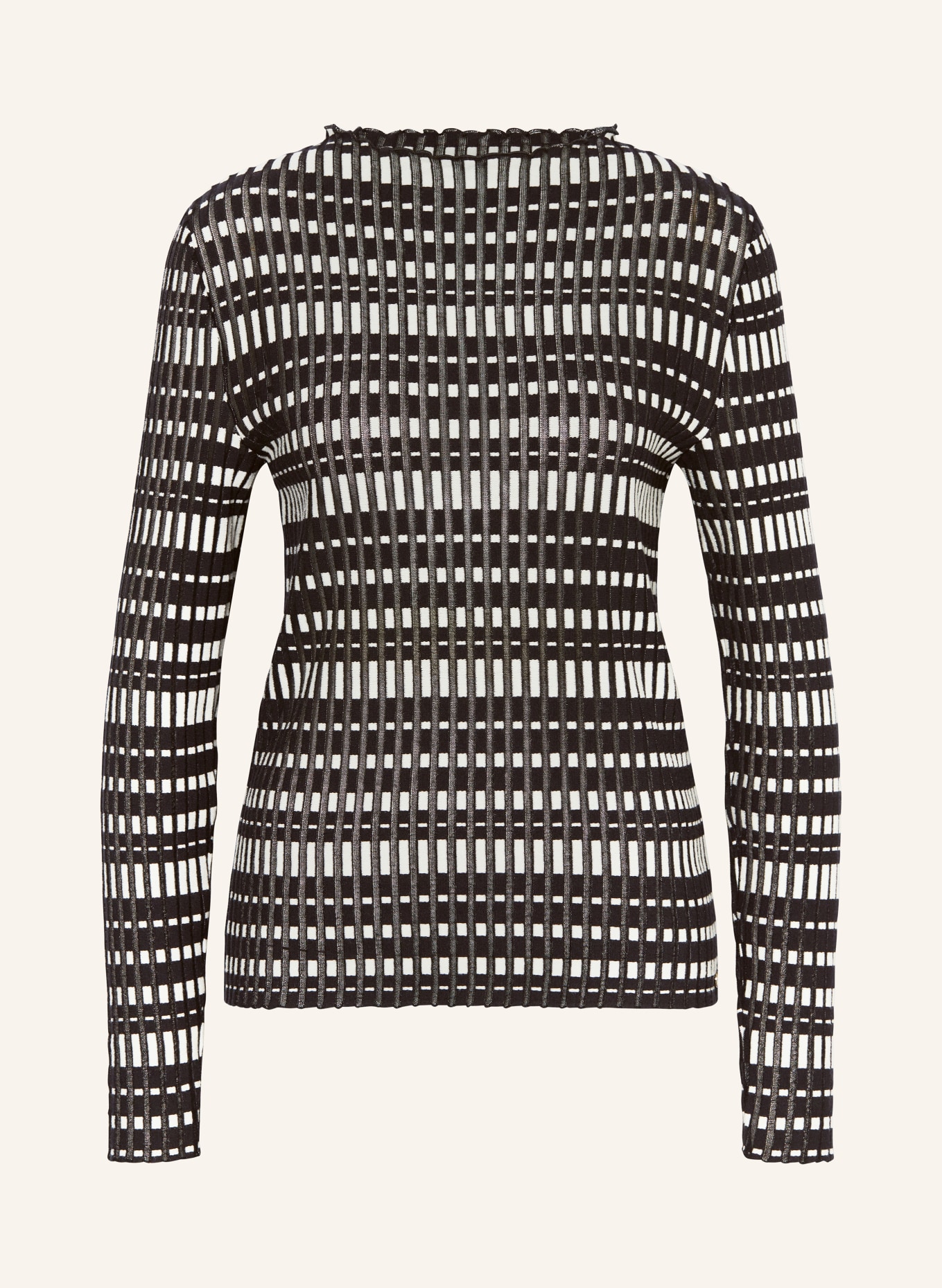 MARC CAIN Pullover: 395 MIDNIGHT BLUE