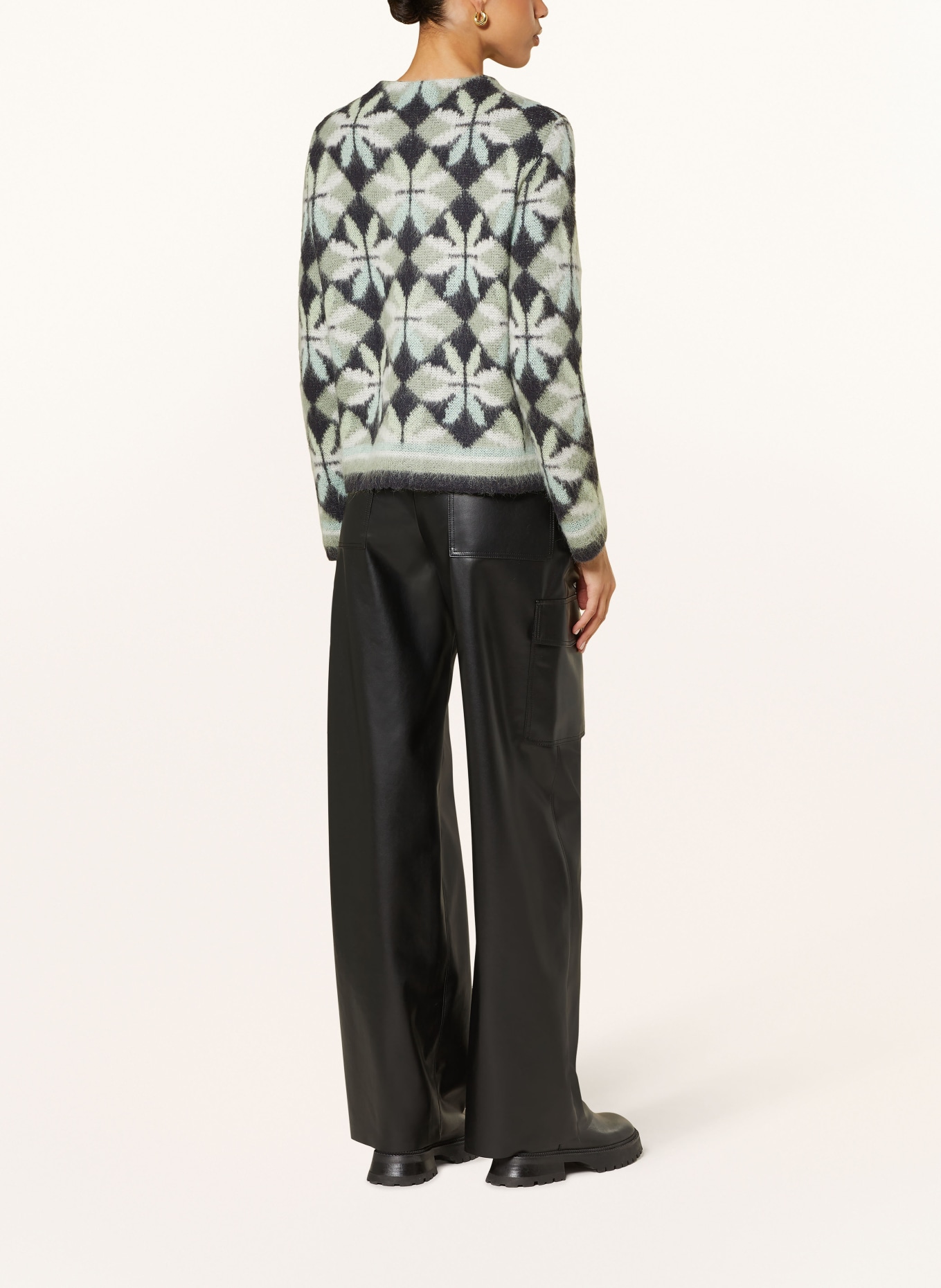 MARC CAIN Pullover: 503 frozen sage