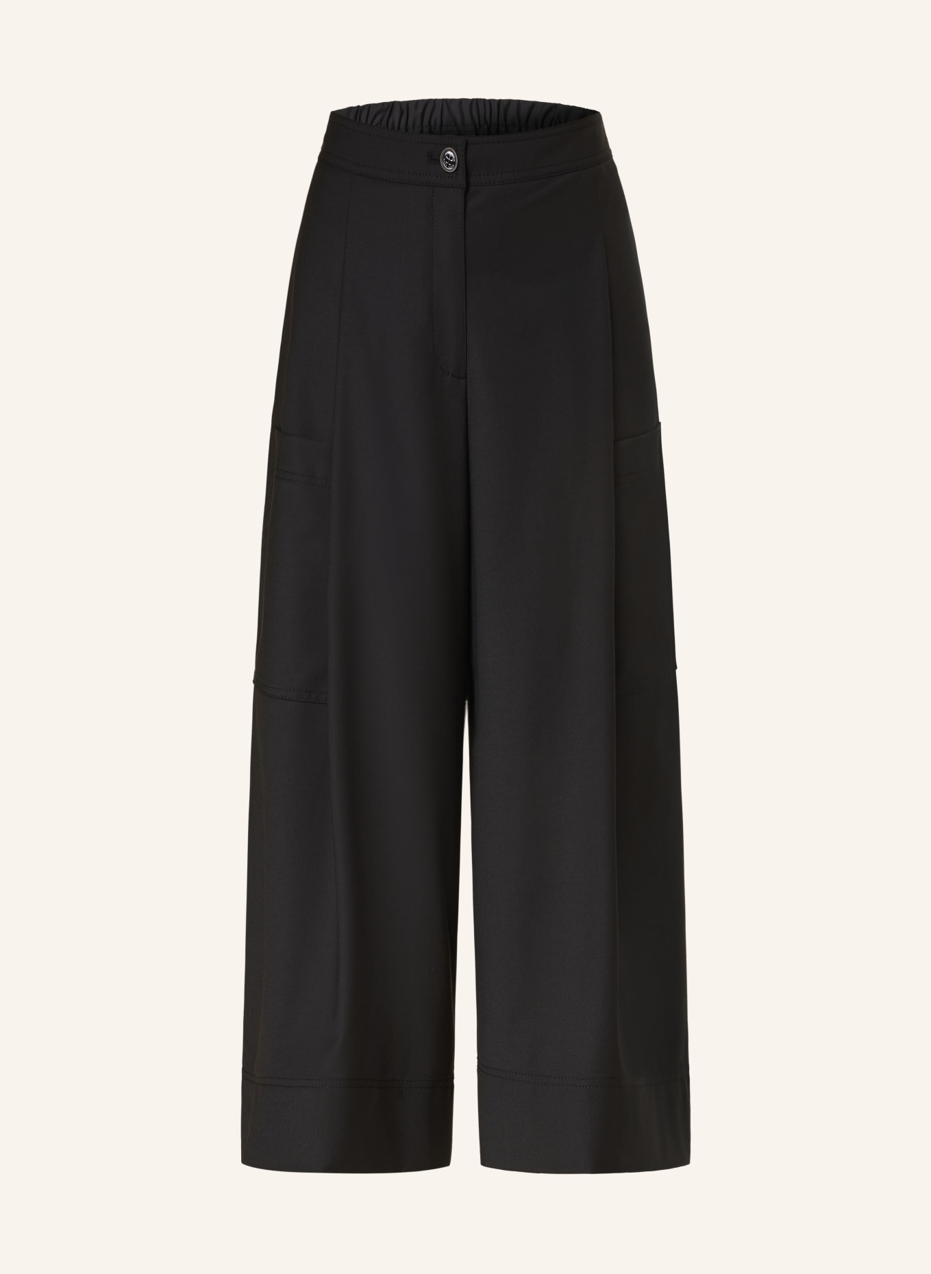 MARC CAIN Culottes, Color: 900 BLACK (Image 1)