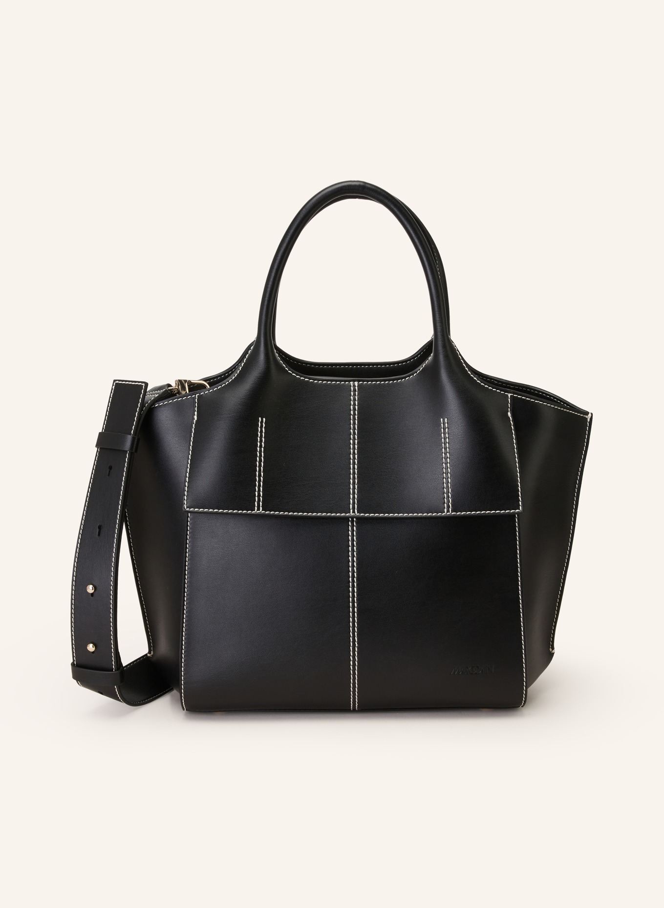 MARC CAIN Shopper in 900 black