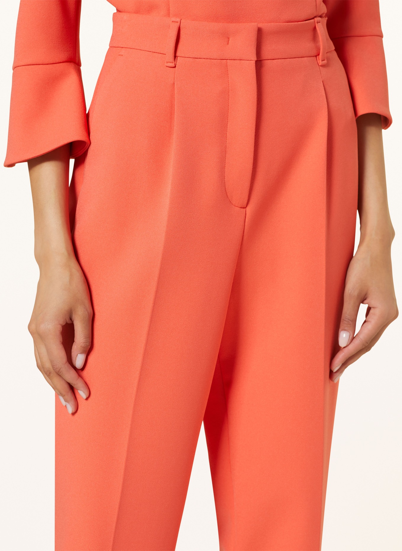 MARC CAIN Trousers, Color: 223 bright tomato (Image 5)