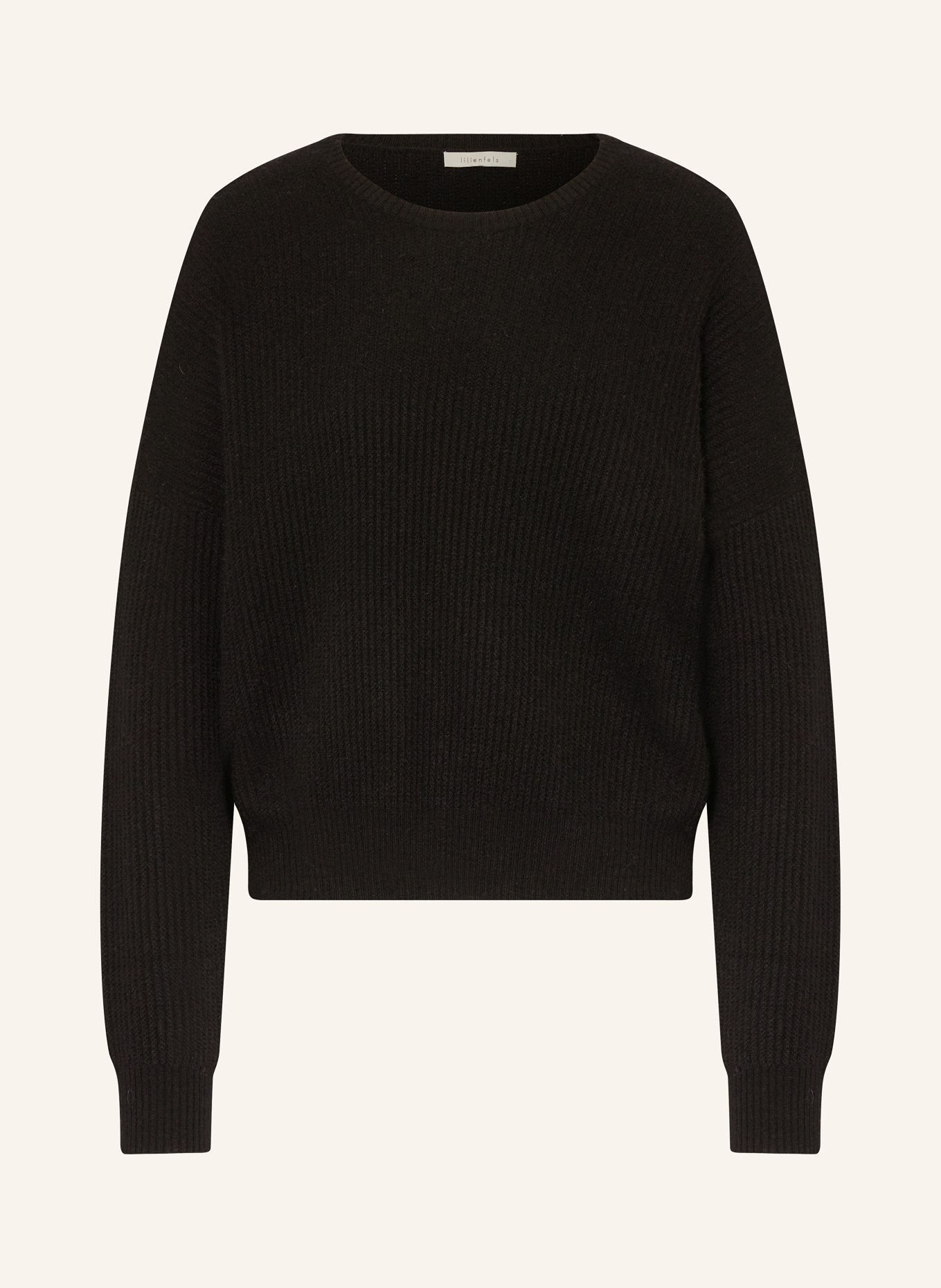 lilienfels Cashmere-Pullover, Farbe: SCHWARZ (Bild 1)