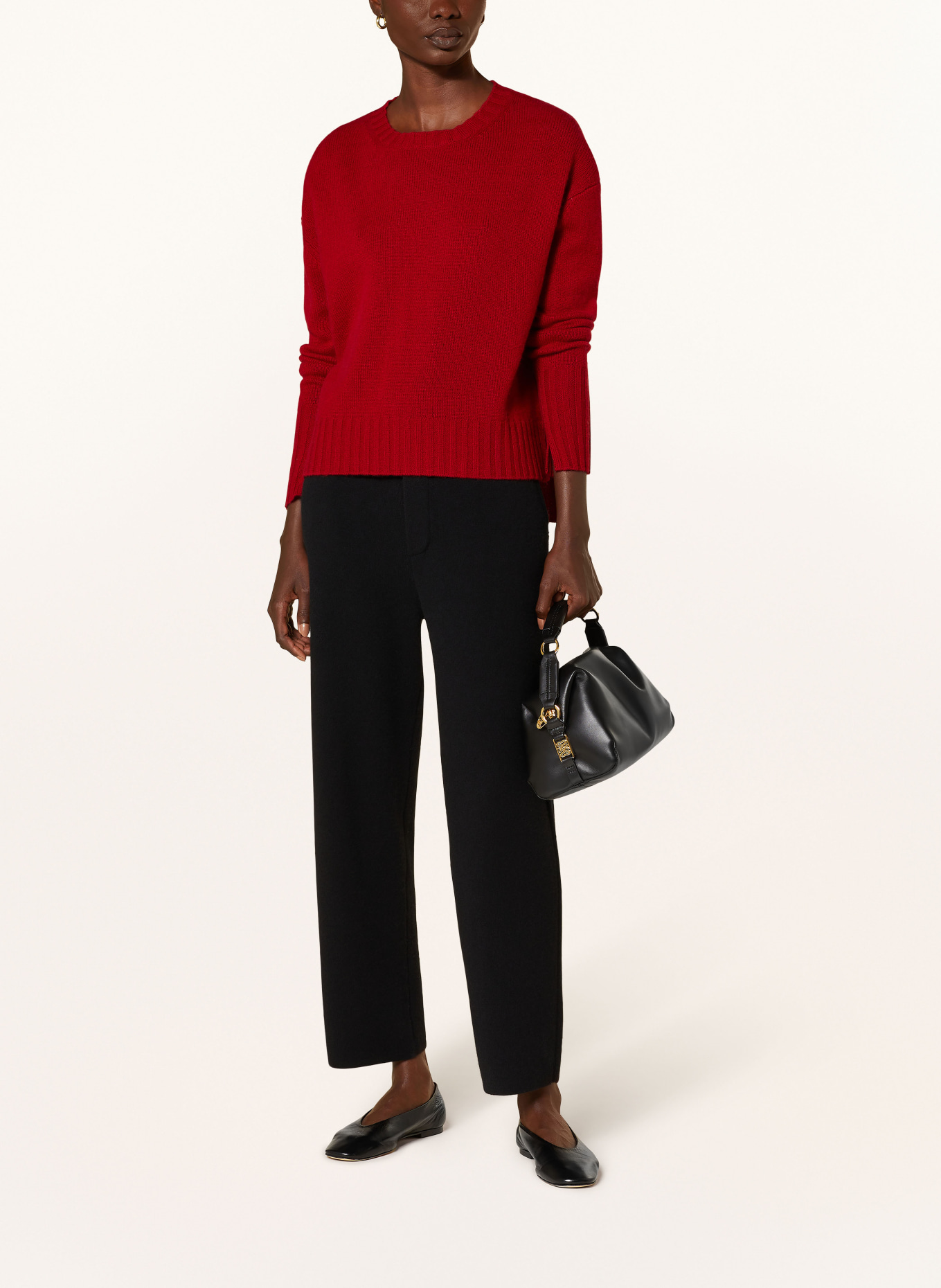 lilienfels Cashmere sweater, Color: DARK RED (Image 2)