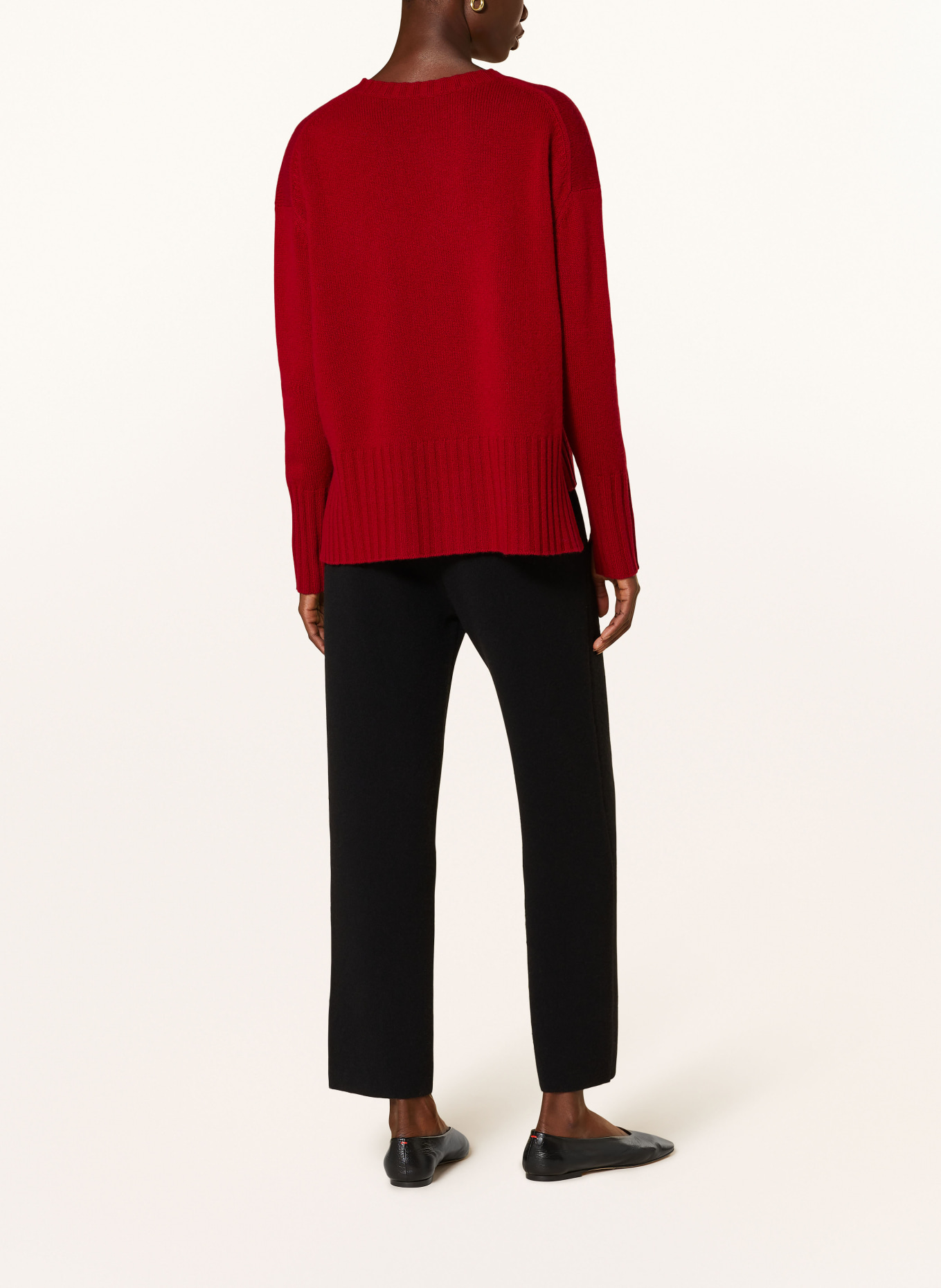 lilienfels Cashmere sweater, Color: DARK RED (Image 3)