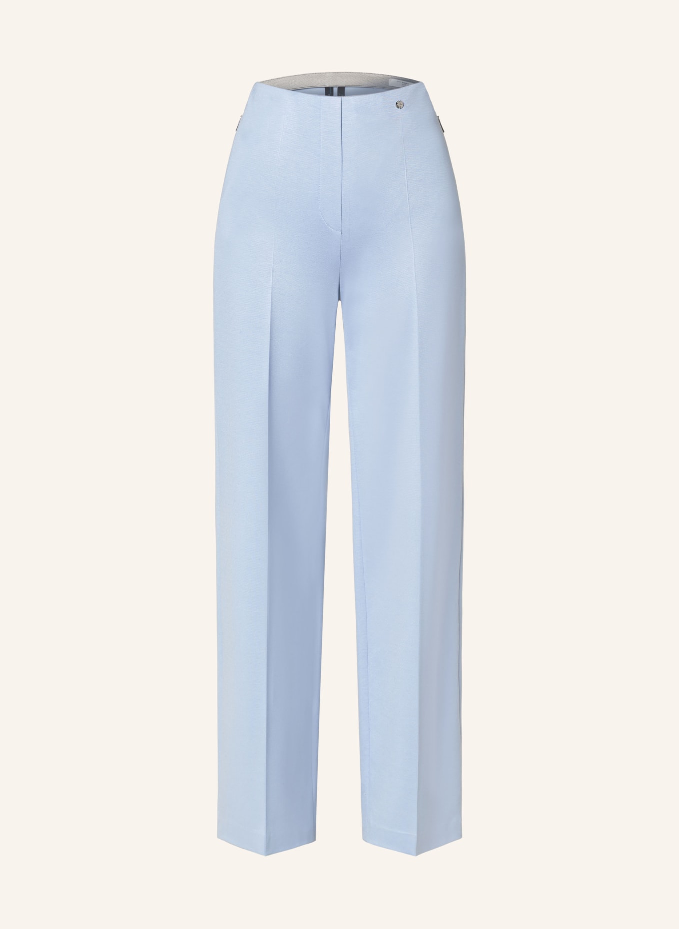 MARC CAIN Wide leg trousers, Color: 322 squill (Image 1)