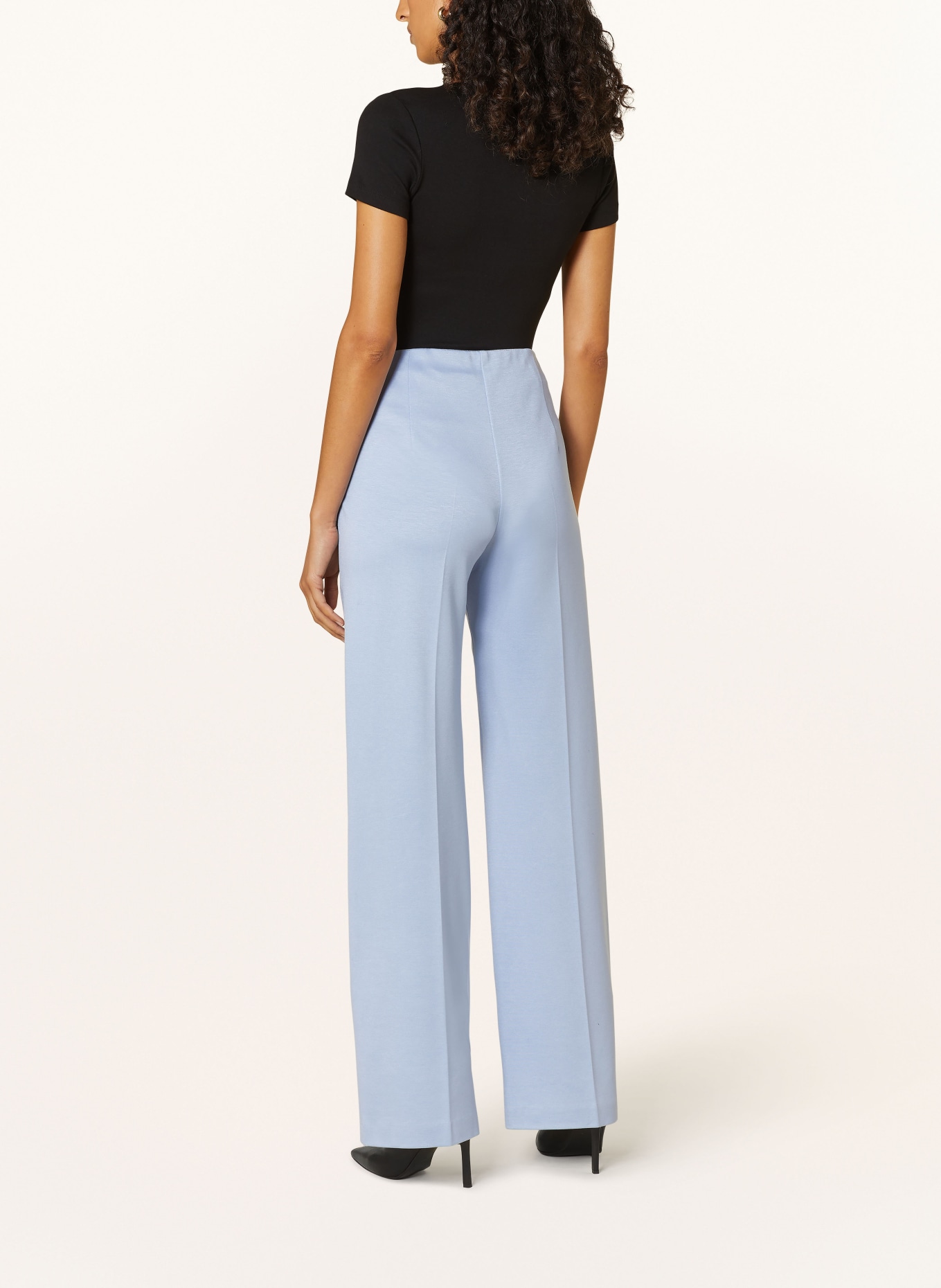 MARC CAIN Wide leg trousers, Color: 322 squill (Image 3)