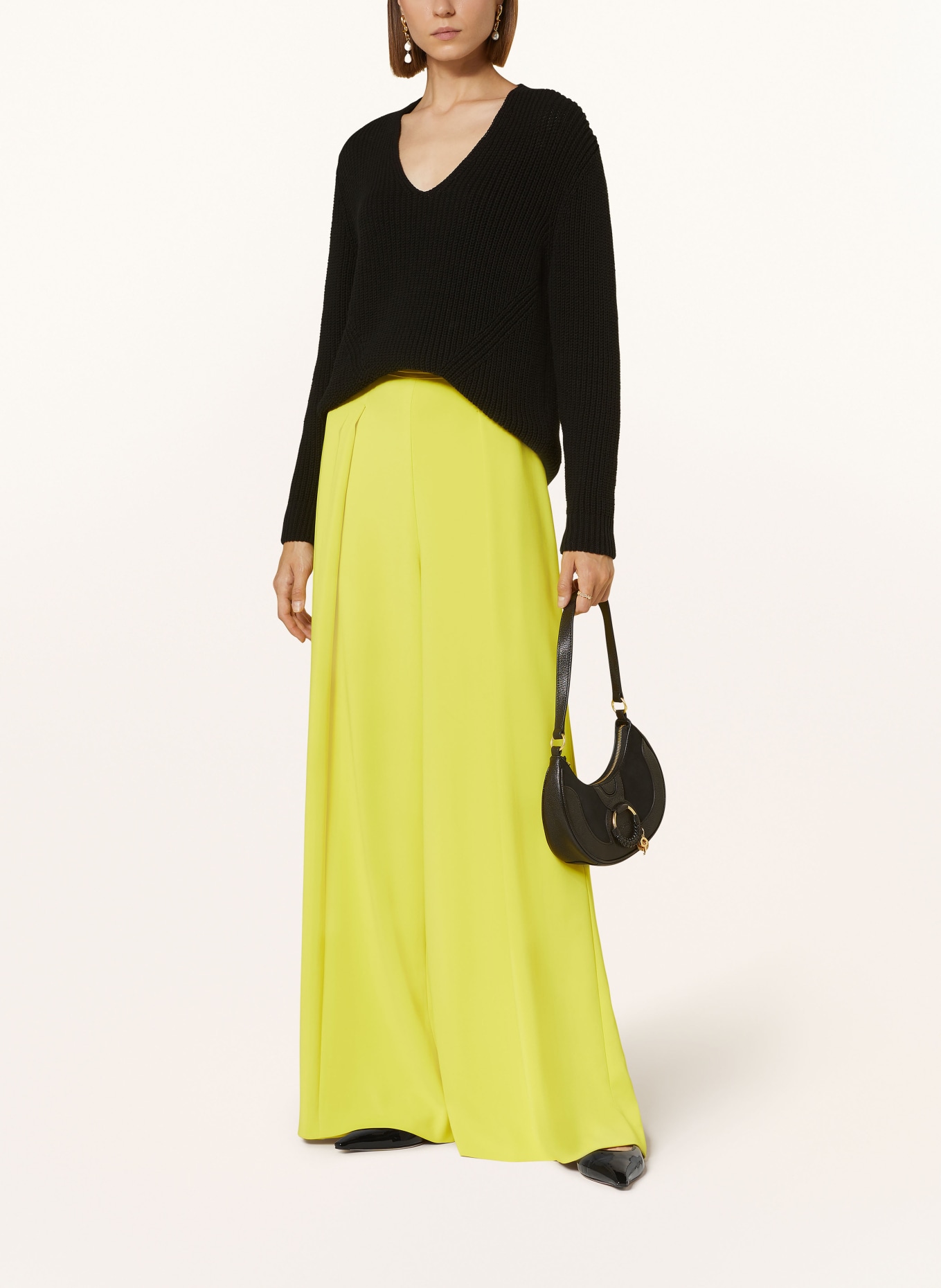 MARC CAIN Pullover: 900 BLACK