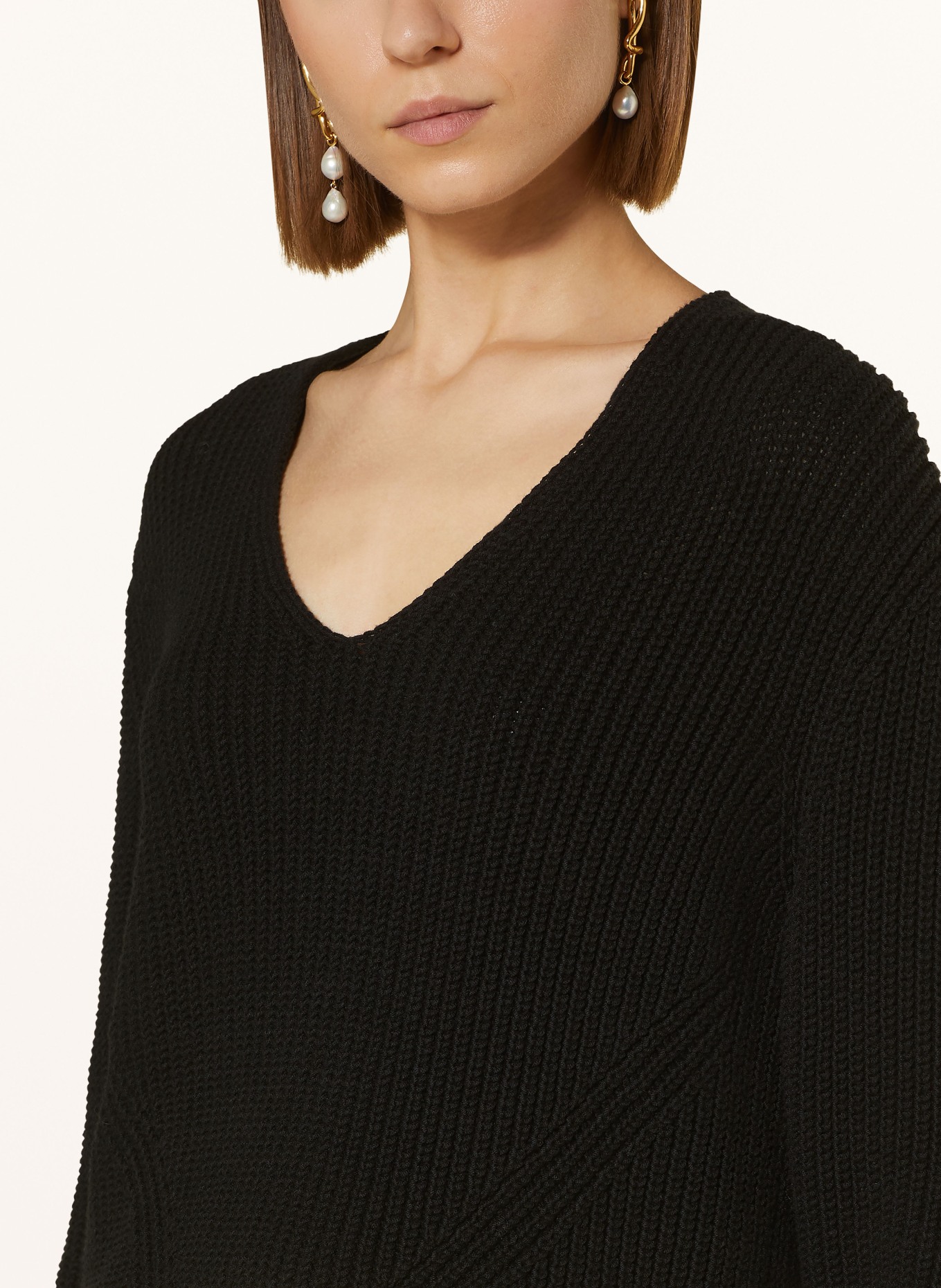 MARC CAIN Pullover: 900 BLACK