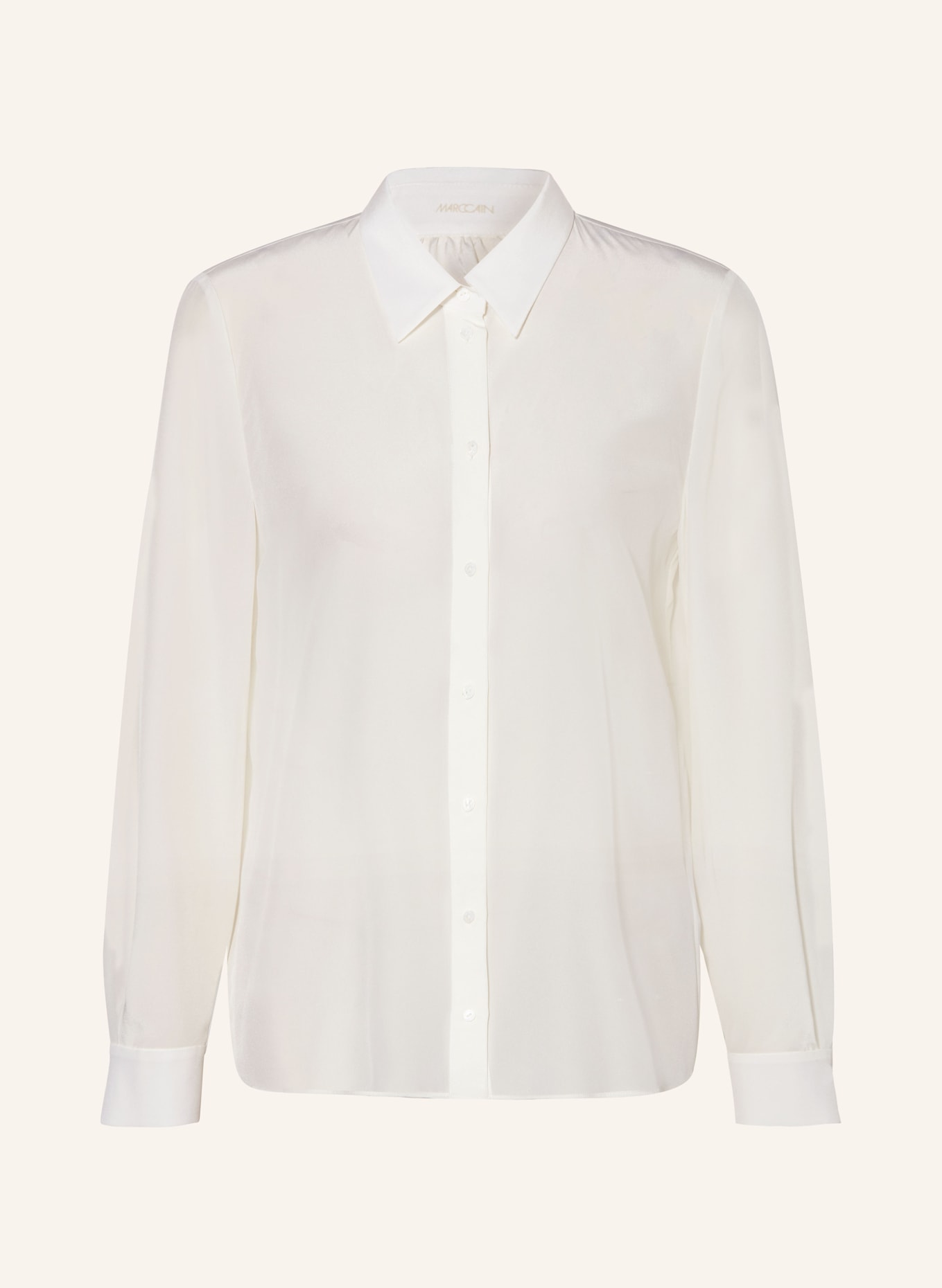 MARC CAIN Shirt blouse in silk, Color: 110 off (Image 1)