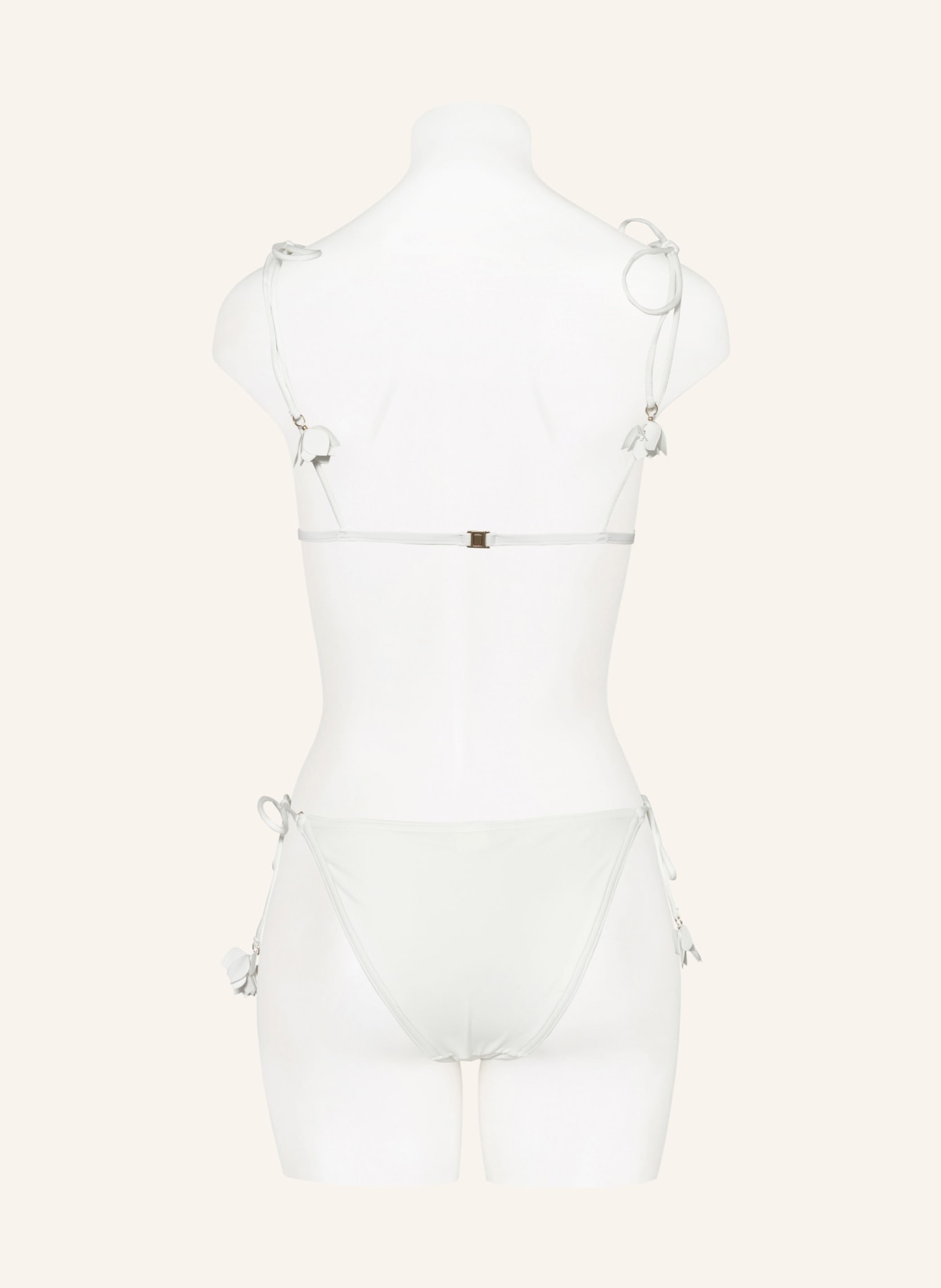 ZIMMERMANN Triangle bikini POP FLOWER, Color: WHITE (Image 3)