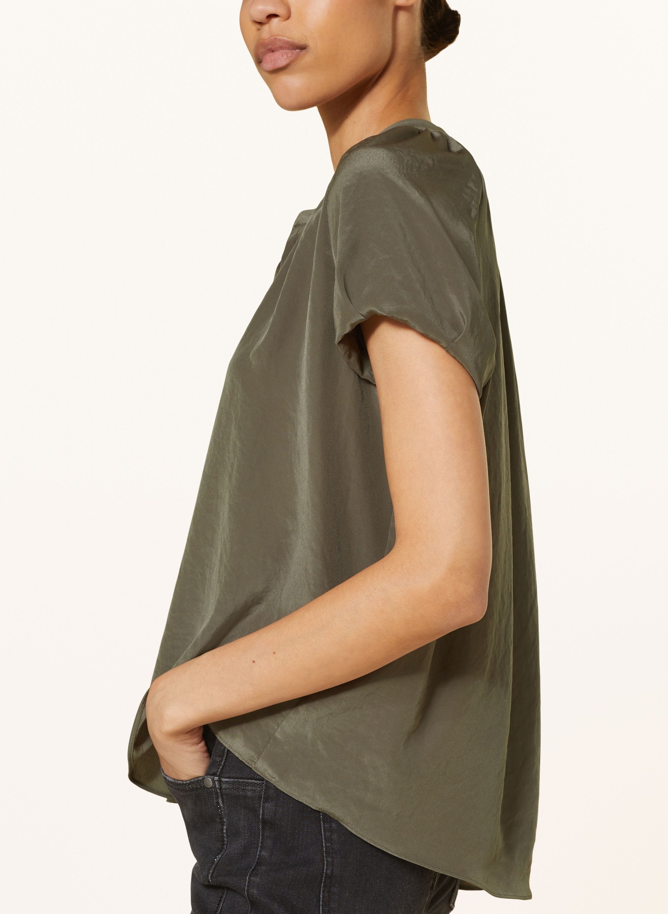 LUISA CERANO Blusenshirt: TAUPE