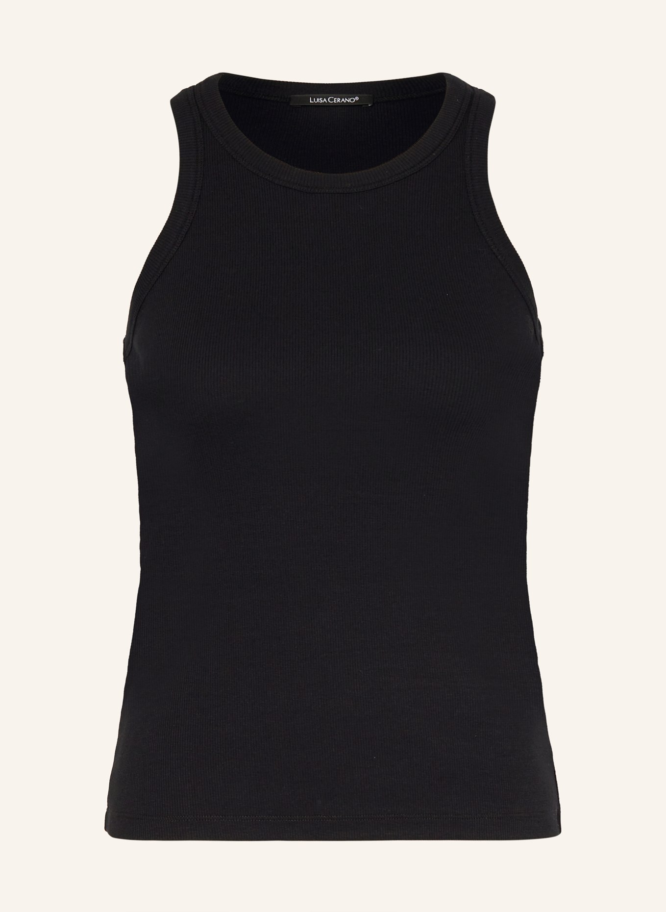 LUISA CERANO Top, Color: BLACK (Image 1)