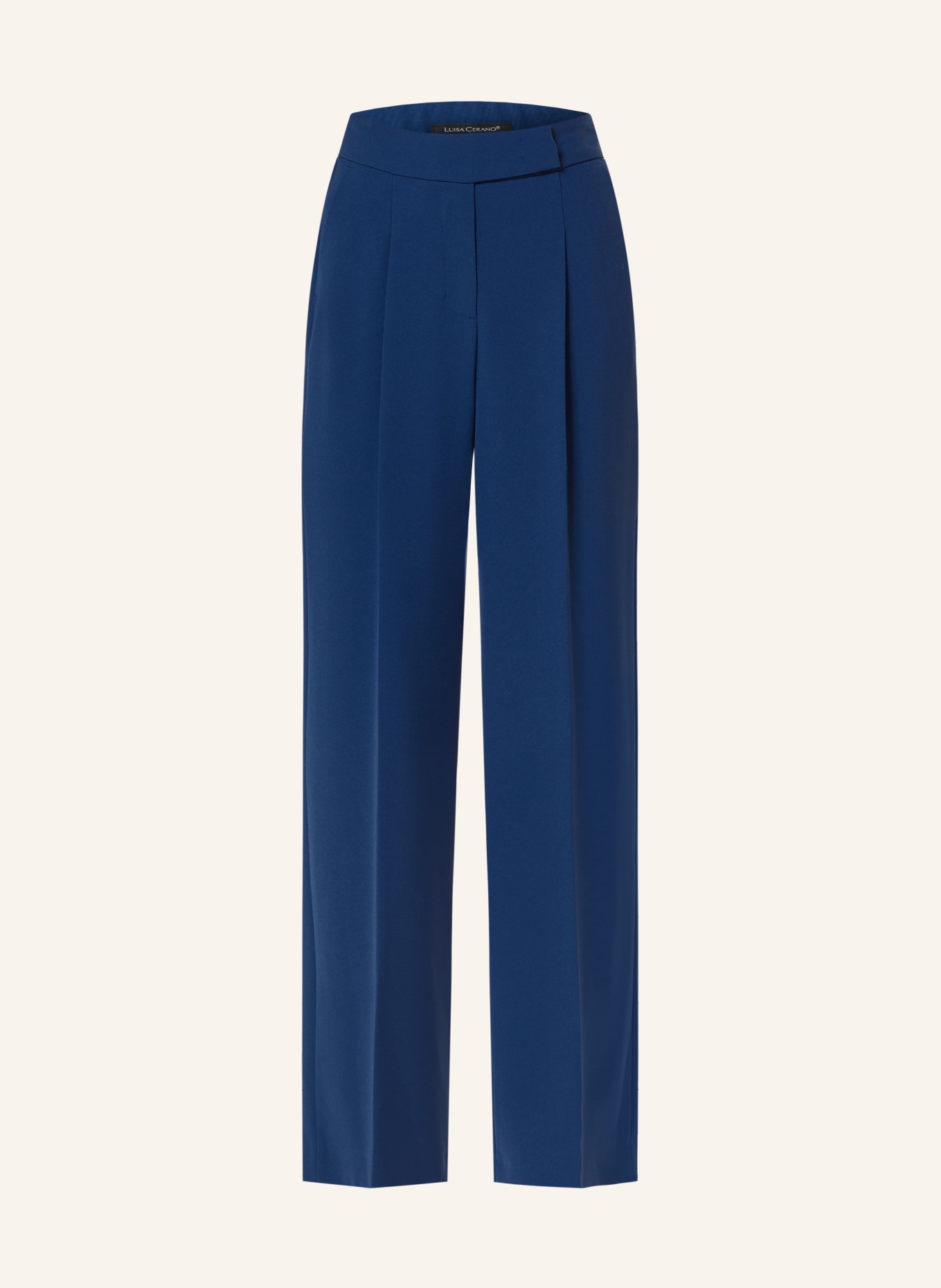 LUISA CERANO Wide leg trousers, Color: BLUE (Image 1)