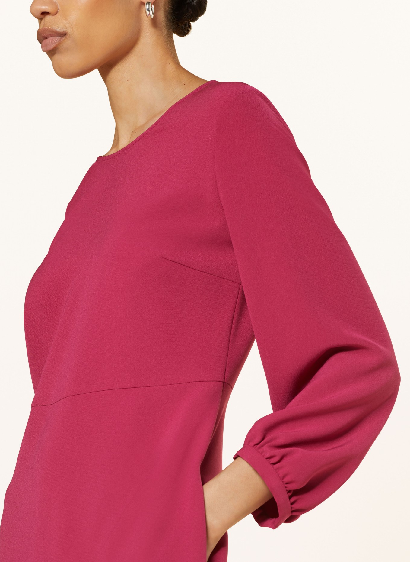 LUISA CERANO Kleid mit 3/4-Arm, Farbe: FUCHSIA (Bild 4)