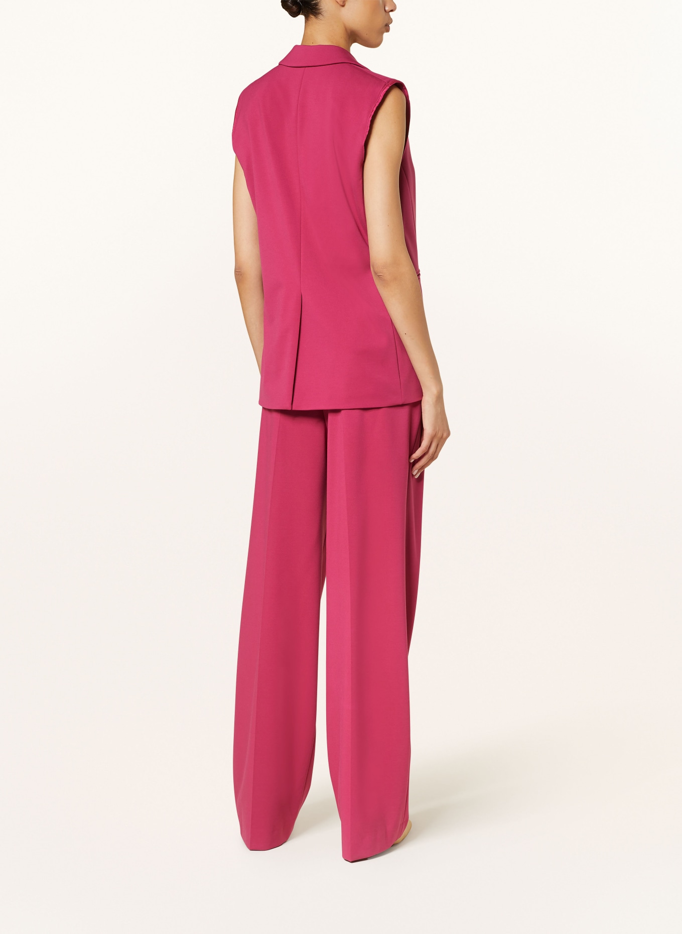 LUISA CERANO Blazer vest, Color: FUCHSIA (Image 3)