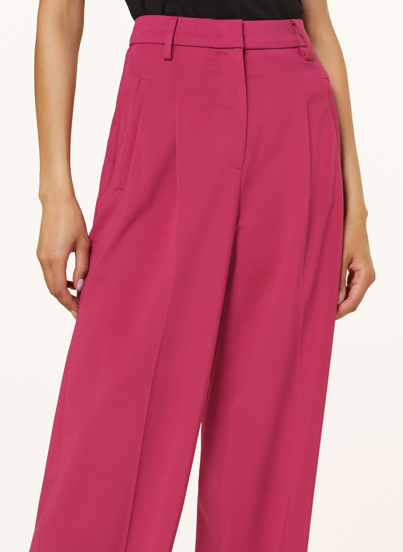 LUISA CERANO Wide leg trousers, Color: FUCHSIA (Image 5)