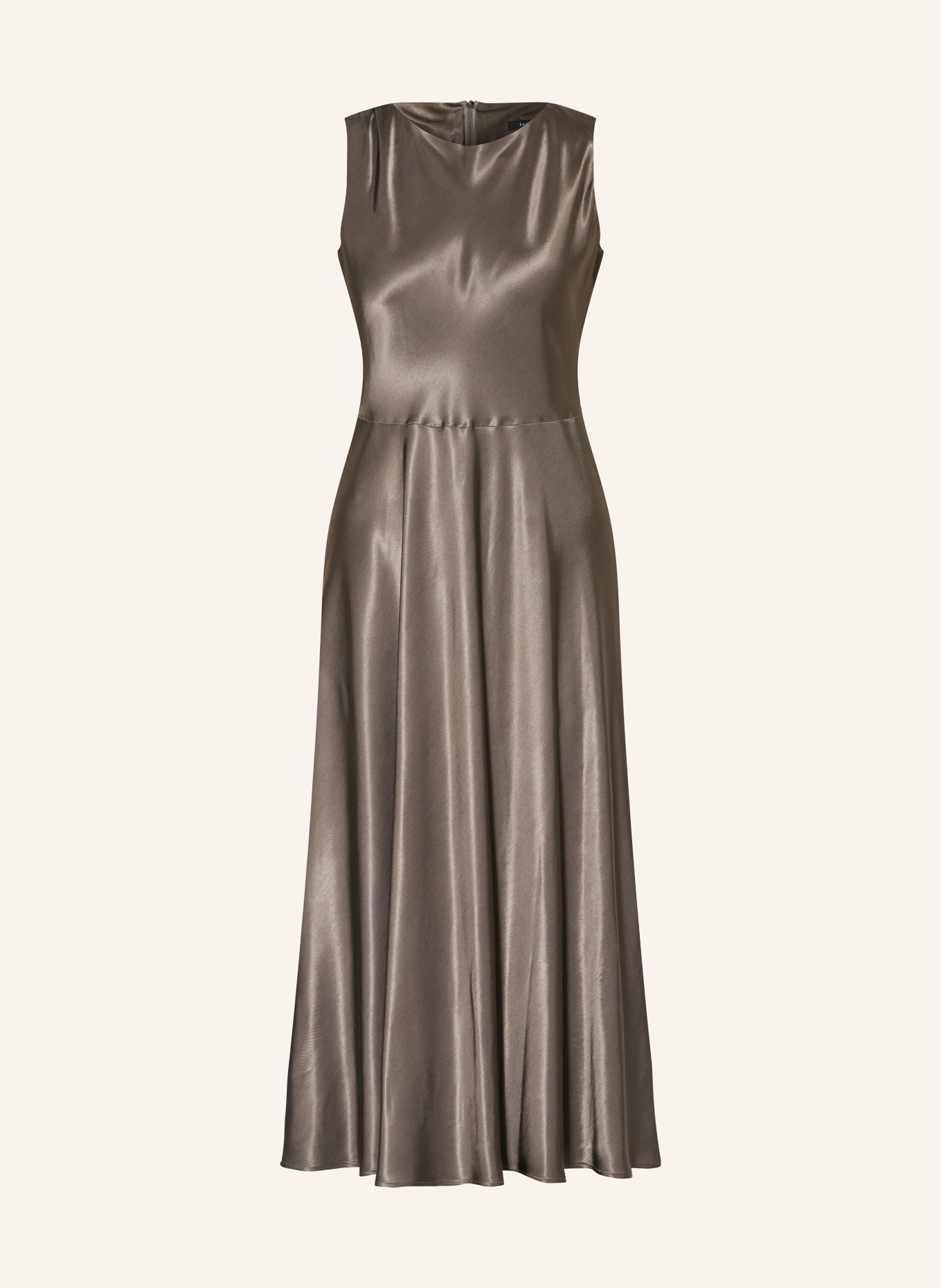 Taupe cocktail dress top