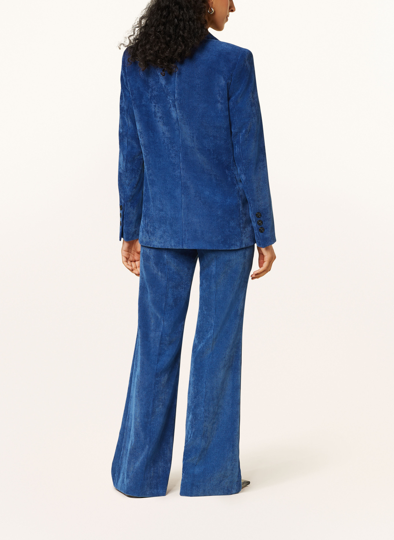 LUISA CERANO Corduroy blazer, Color: BLUE (Image 3)