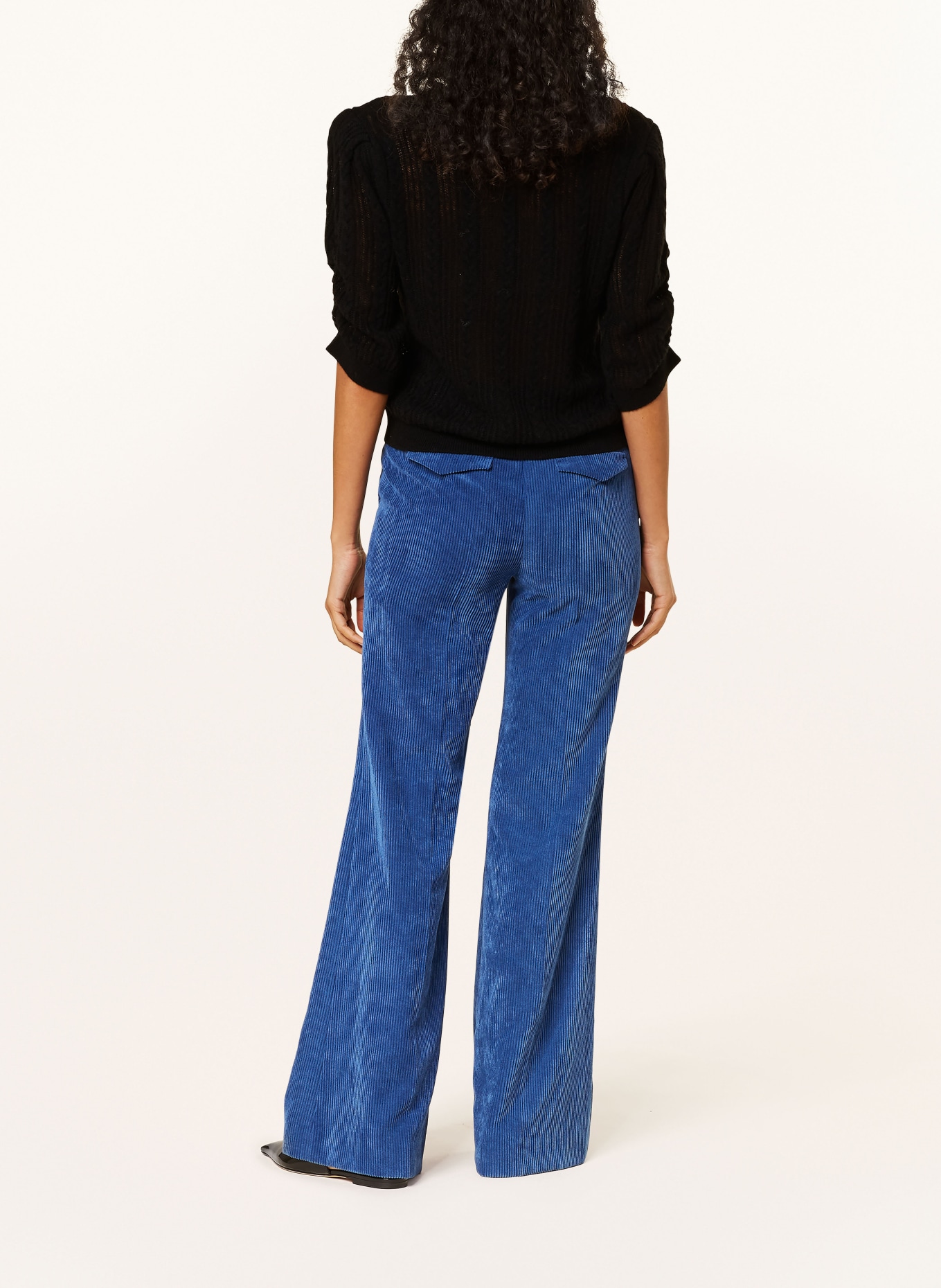 LUISA CERANO Sweter z rękawem 3/4: CZARNY