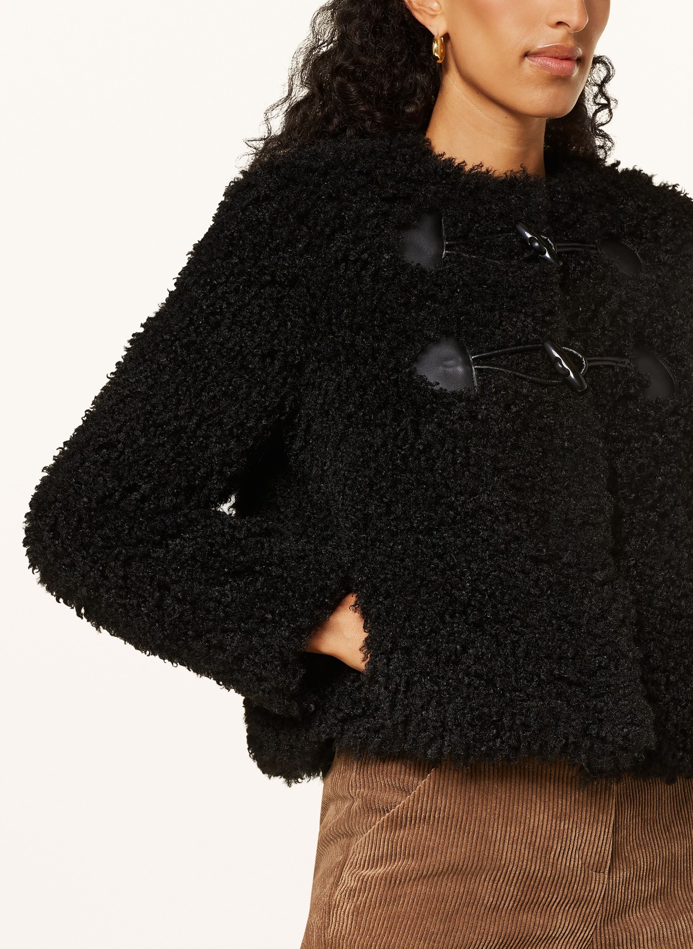 Luisa cerano kunstfell jacke clearance