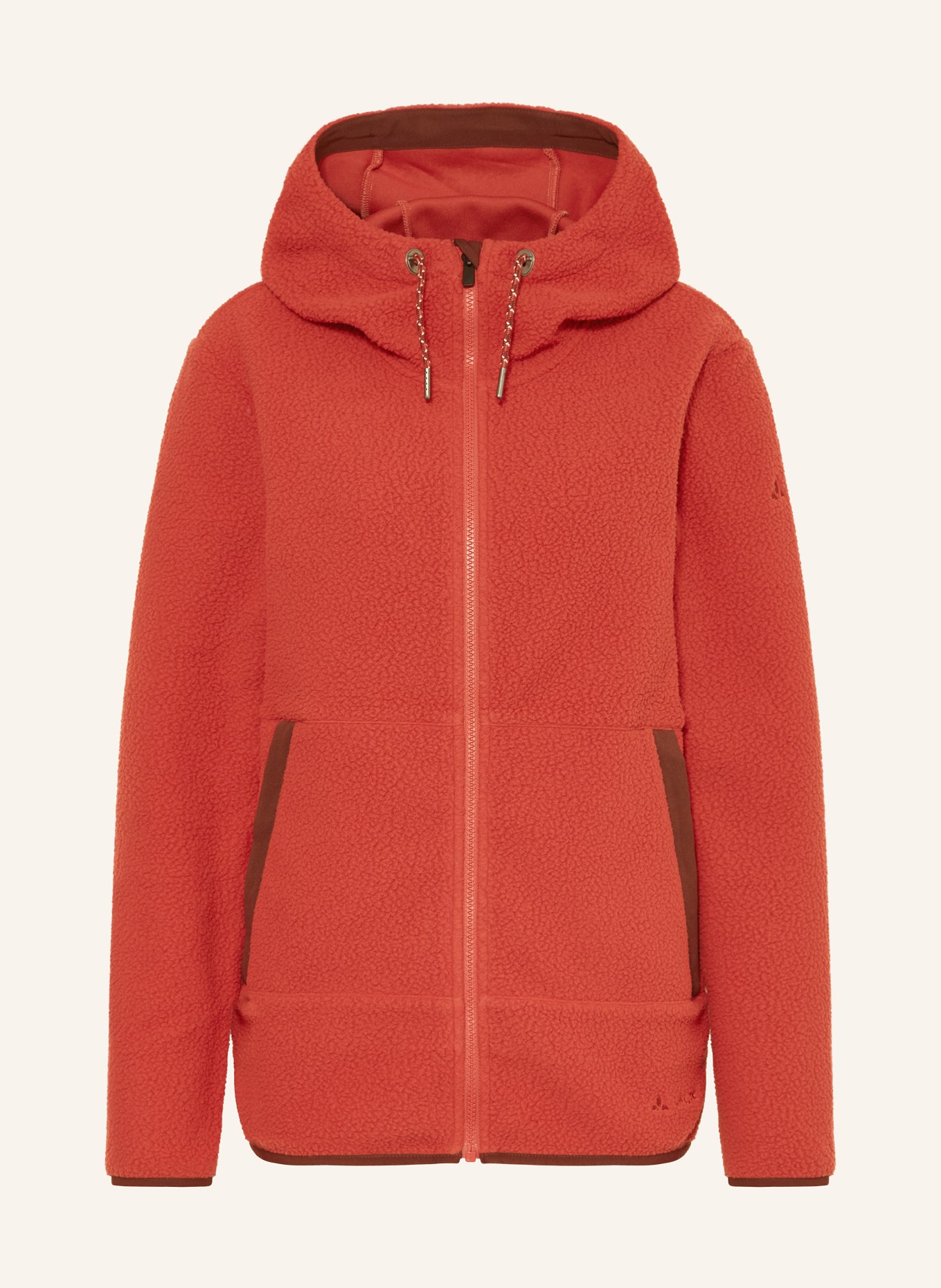 VAUDE Fleecejacke MANUKAU II, Farbe: ROT (Bild 1)