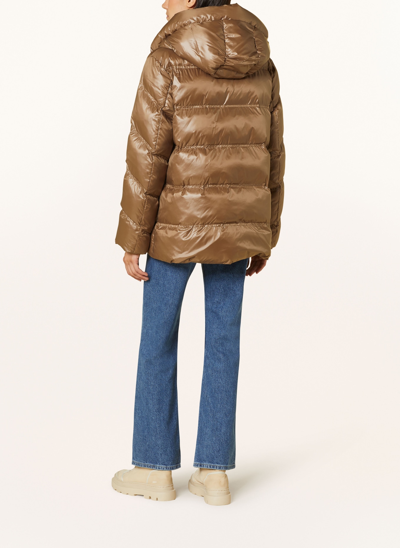 darling harbour Steppjacke mit DUPONT™ SORONA®-Isolierung: HELLBRAUN